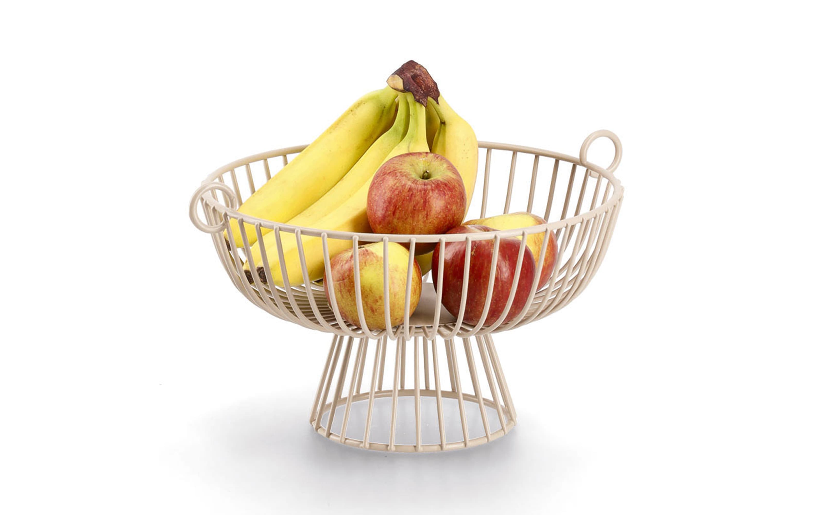 Obstkorb beige, 35 x 30 cm