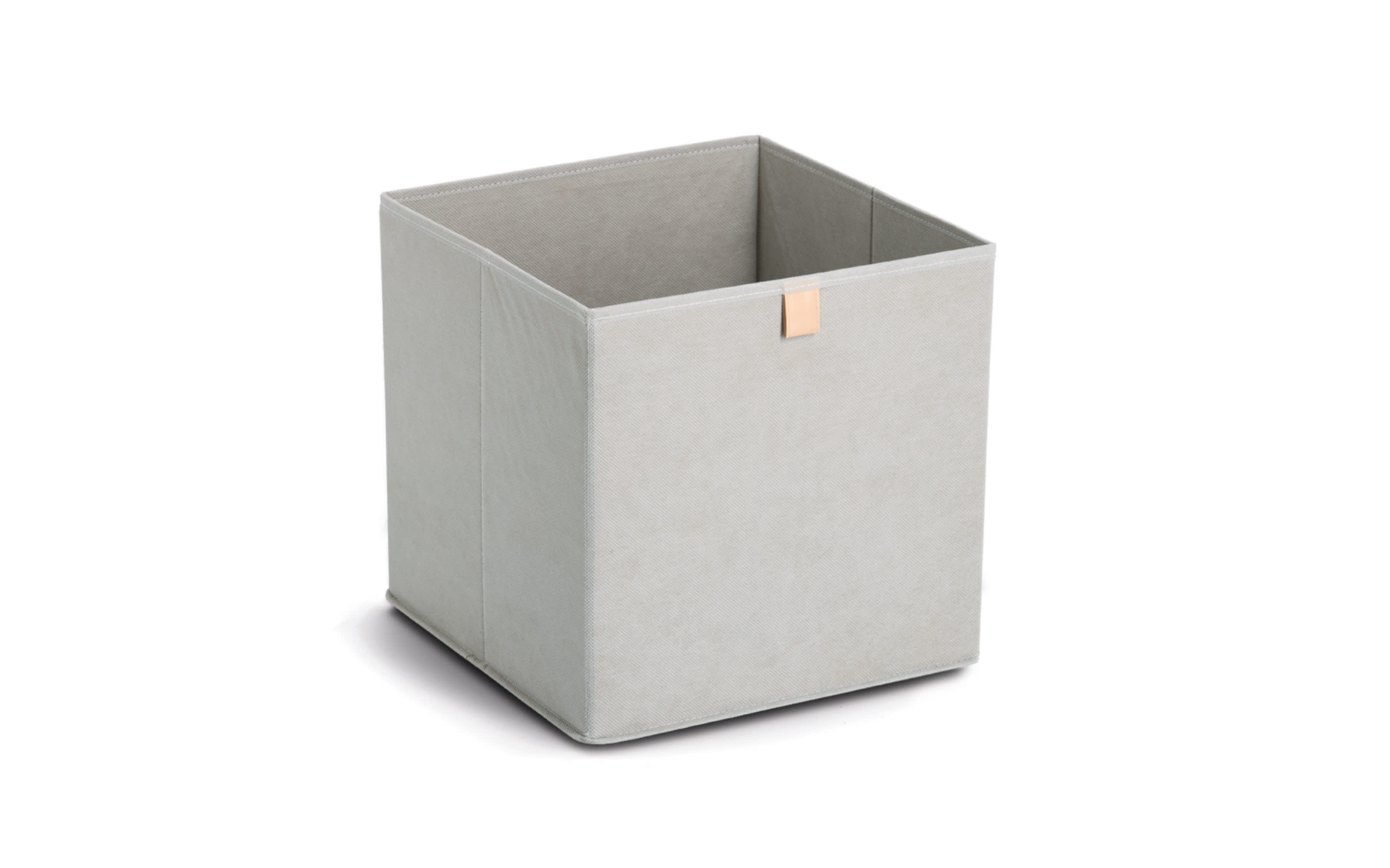 Aufbewahrungsbox Vlies, grau, 32 x 32 cm