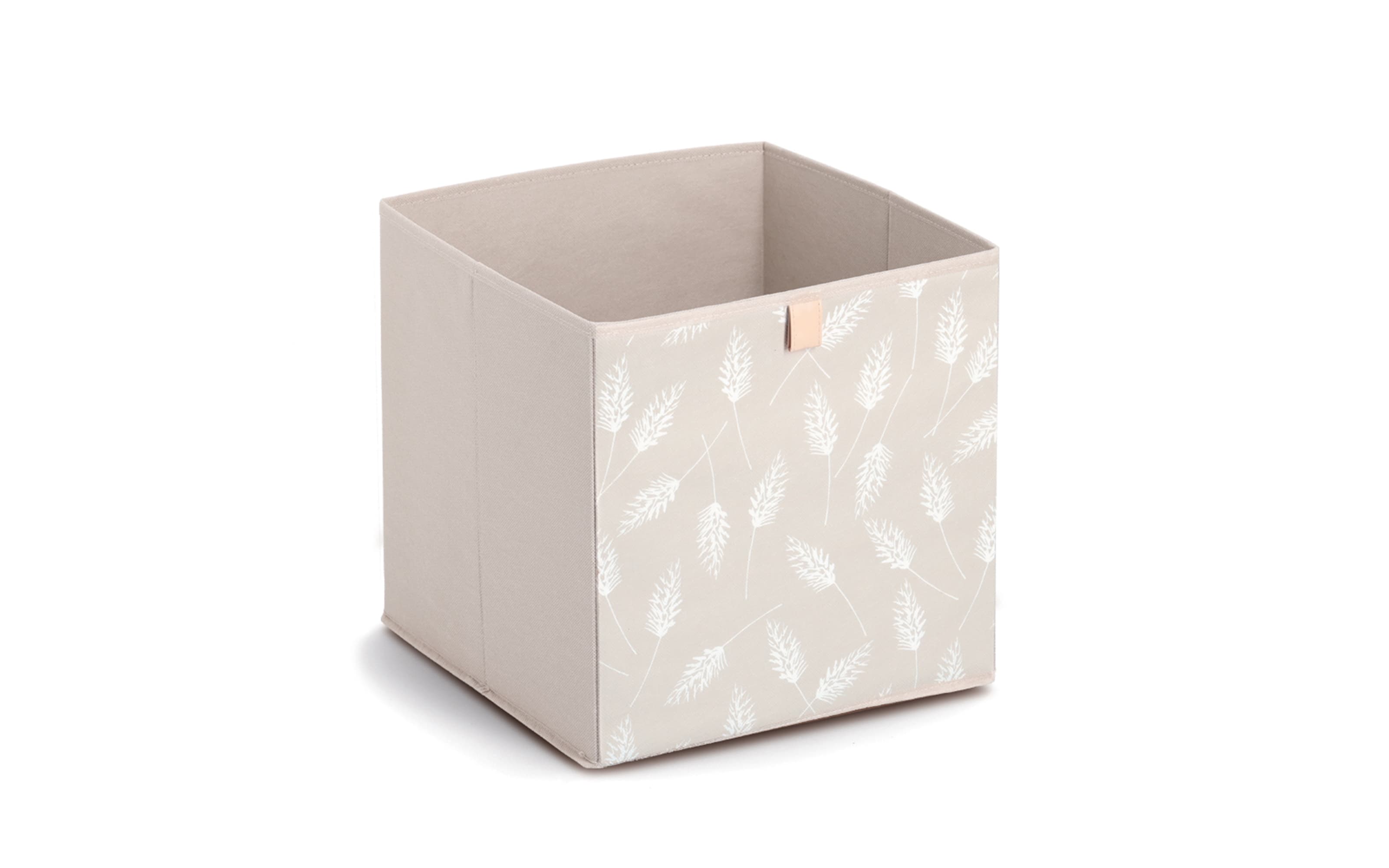 Aufbewahrungsbox Vlies, beige, 32 x 32 cm