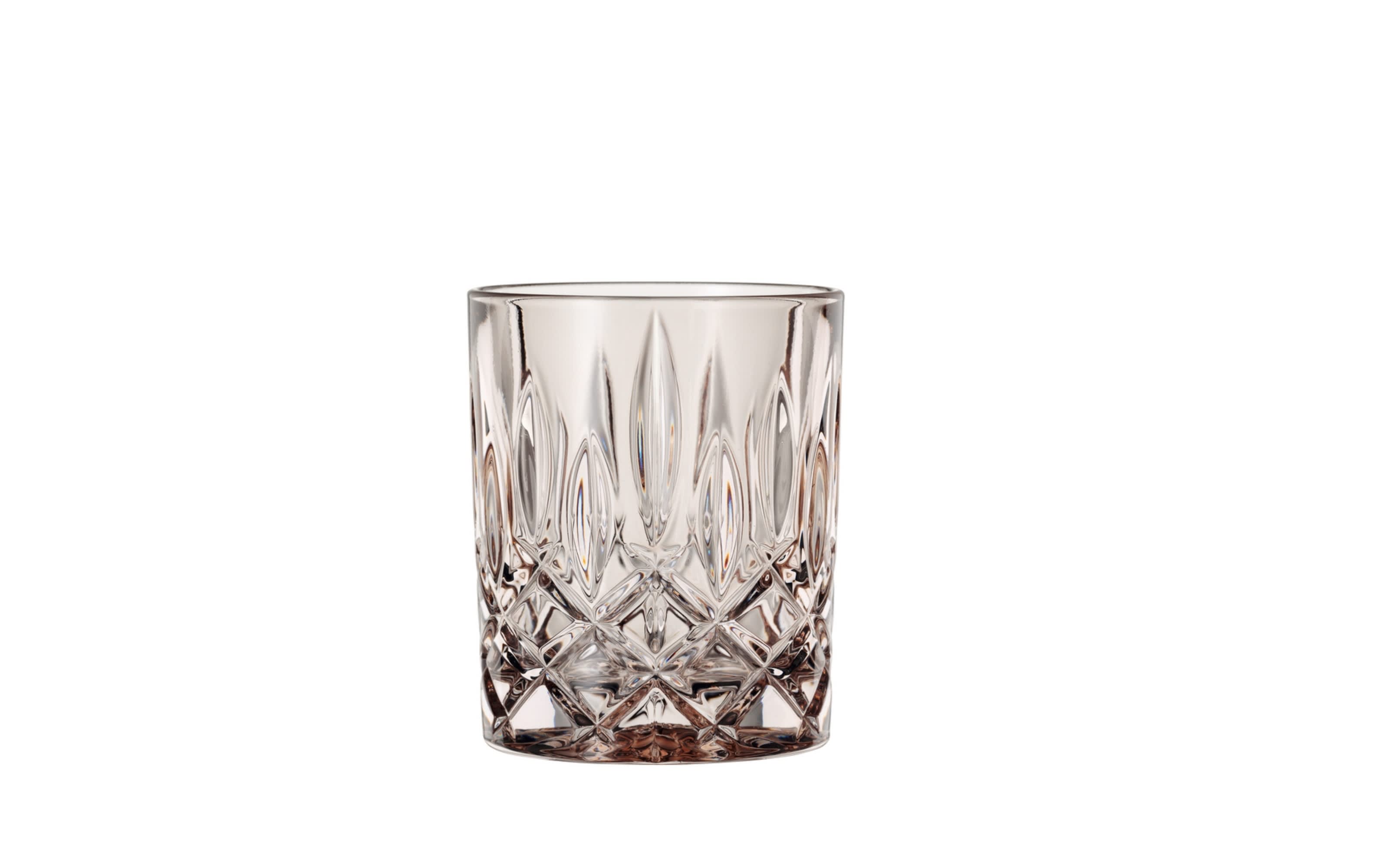 Whiskybecher Noblesse in taupe, 2-teilig