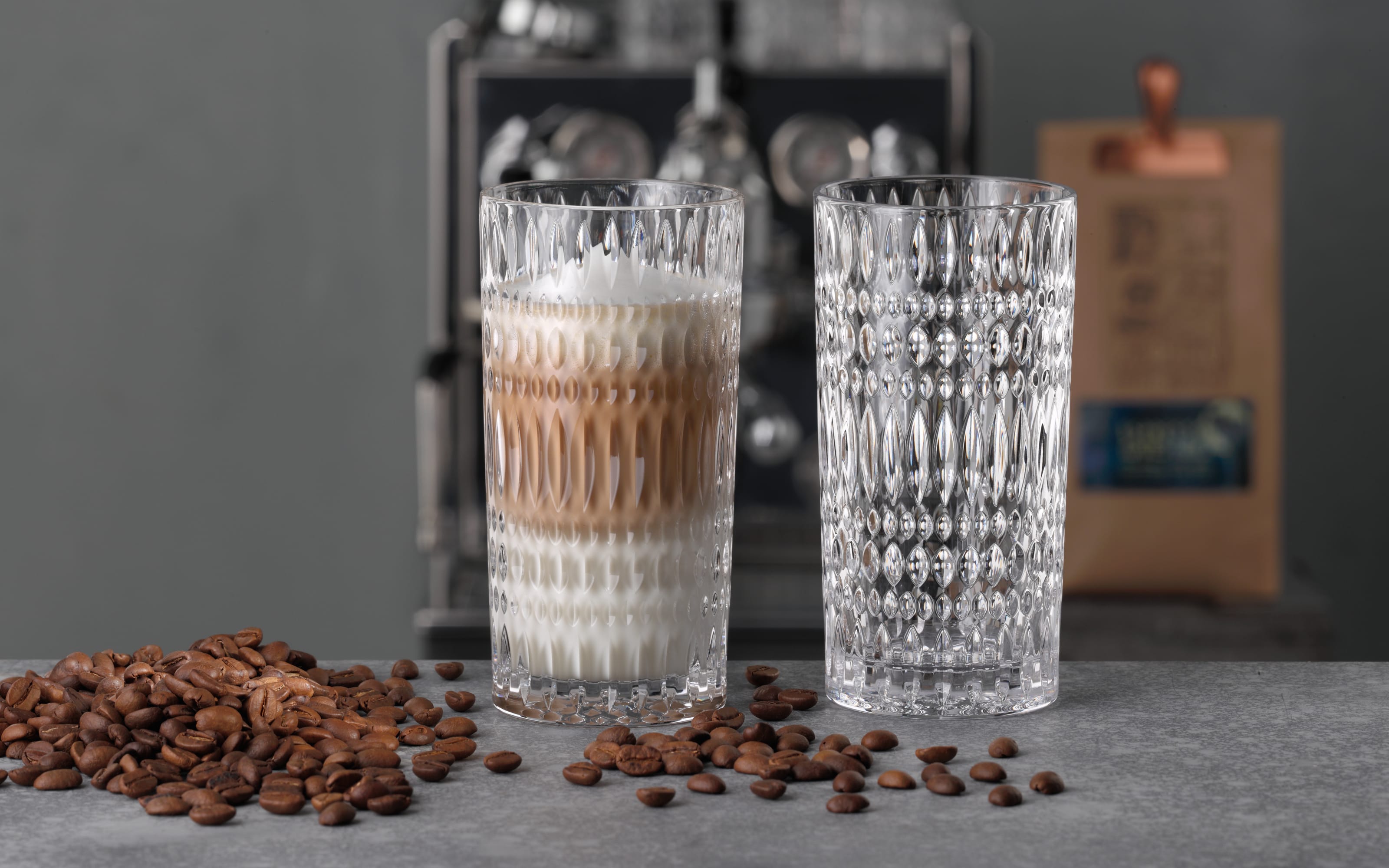 Latte Macchiatoglas Barista Ethno, 350 ml, 14,6 cm