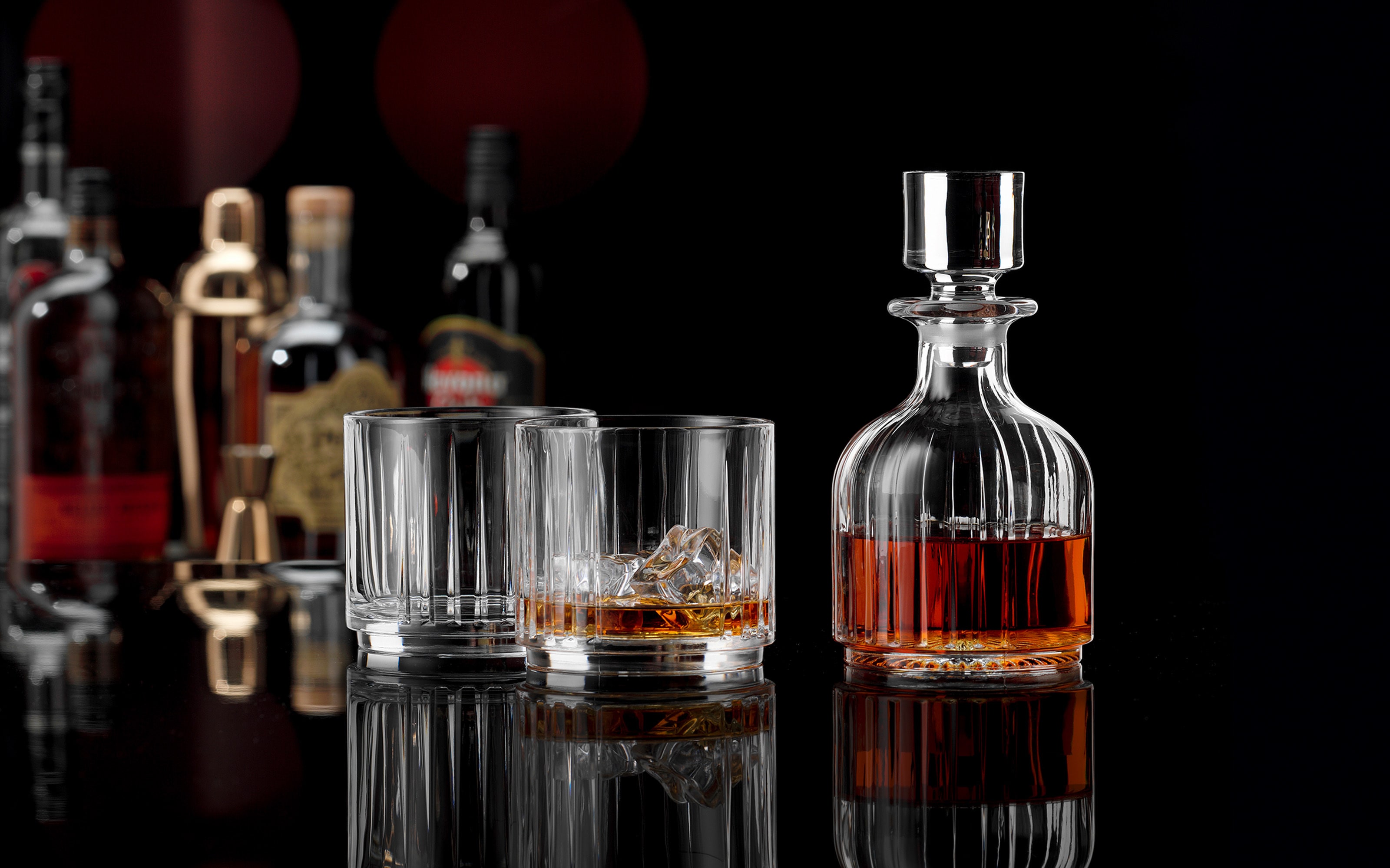 Whisky Set Bar selection stapelbar, 3-teilig