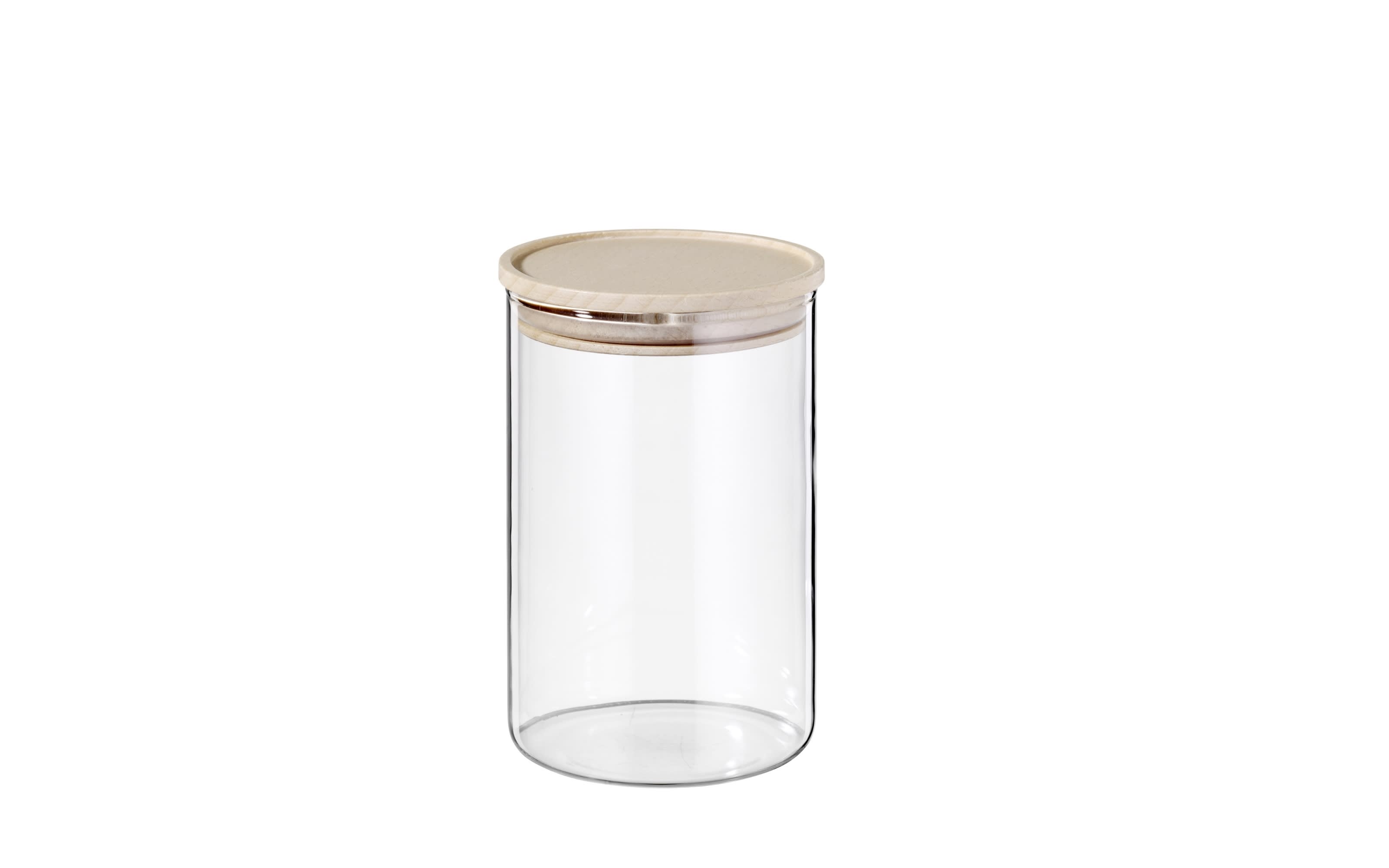 Vorratsglas mit Buchenholz-Deckel, 900 ml online bei Hardeck kaufen