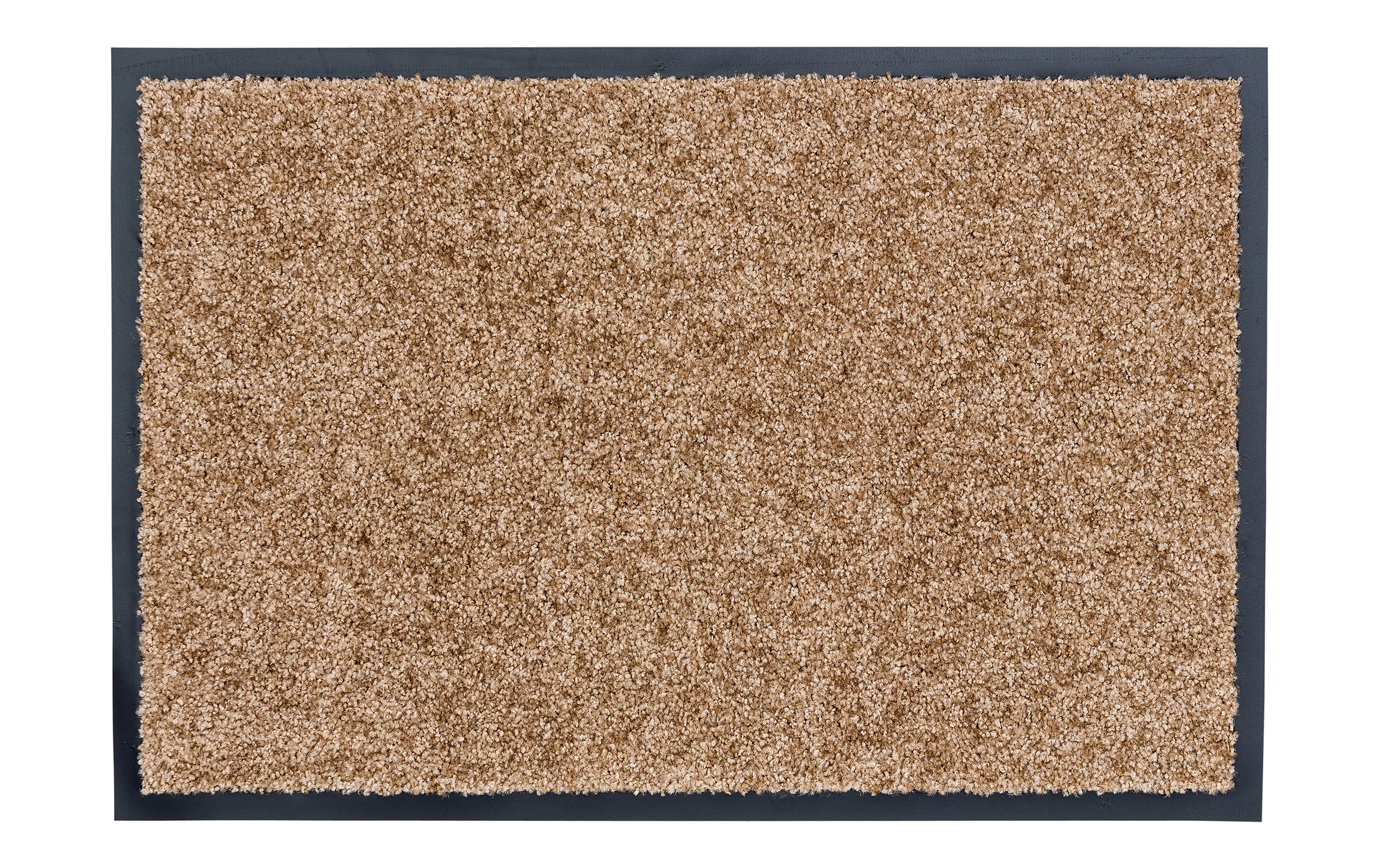 Fußmatte Proper Tex Uni in sand, 60 x 90 cm