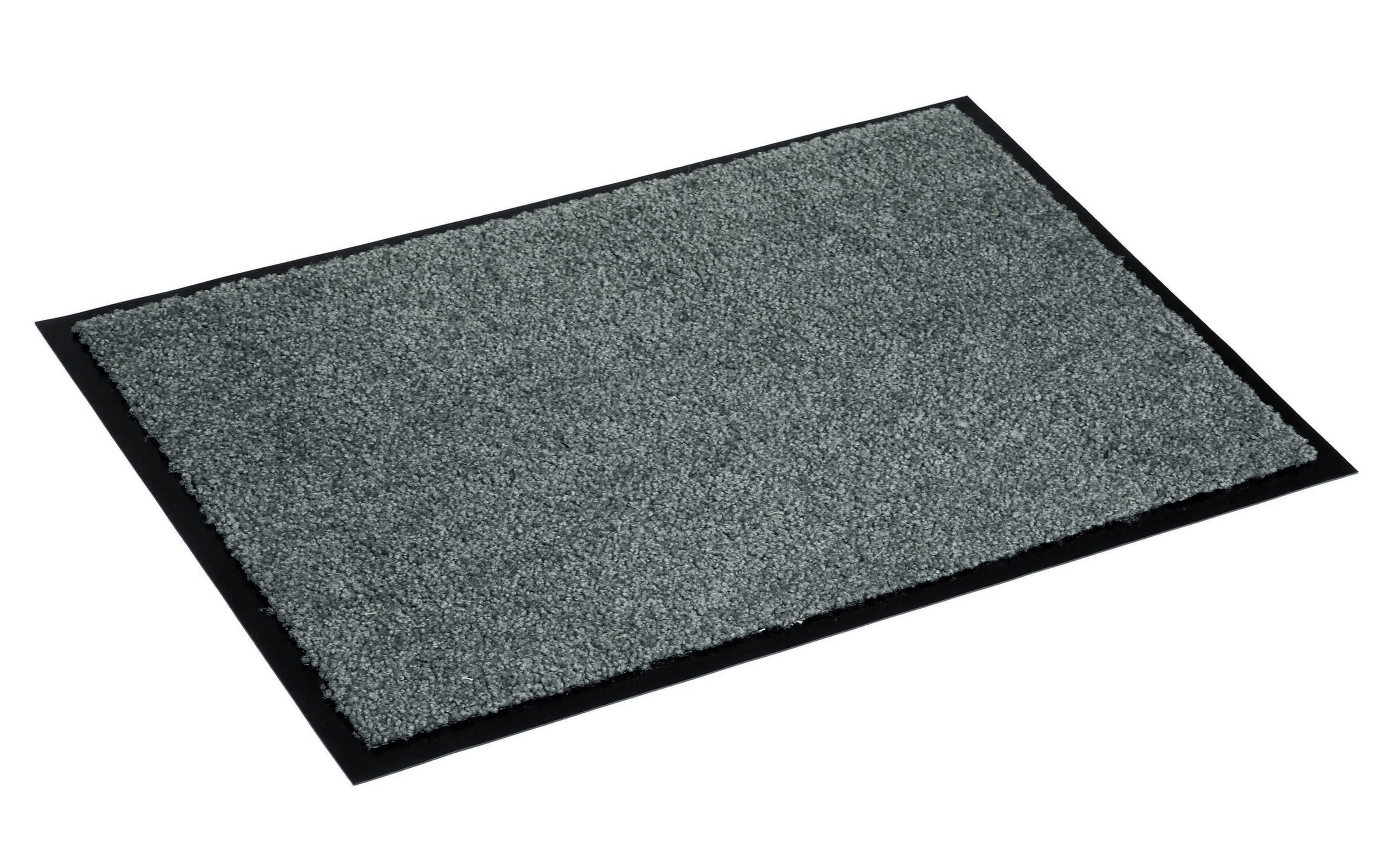 Fußmatte Proper Tex Uni in grau, 40 x 60 cm
