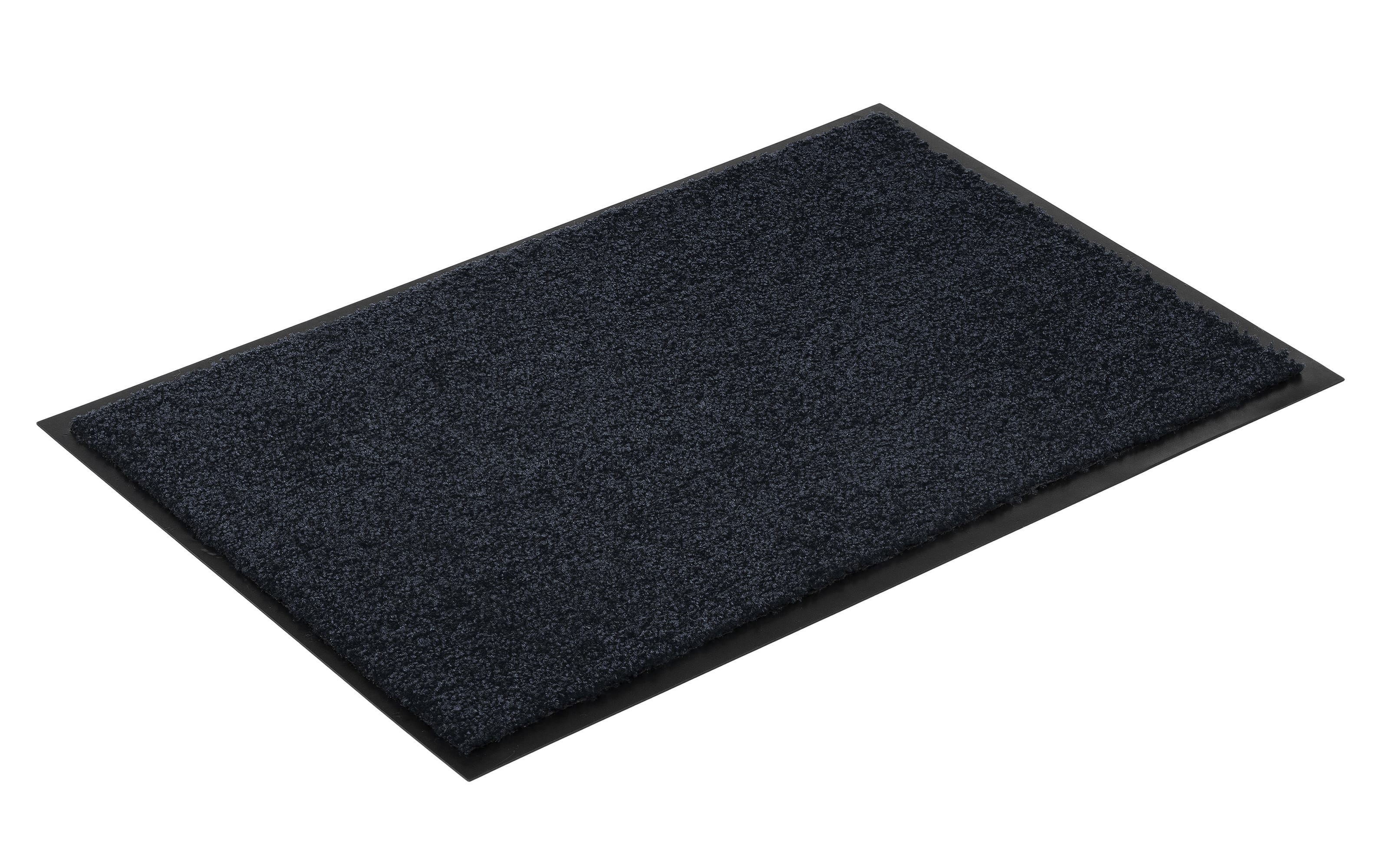 Fußmatte Proper Tex Uni in schwarz, 40 x 60 cm