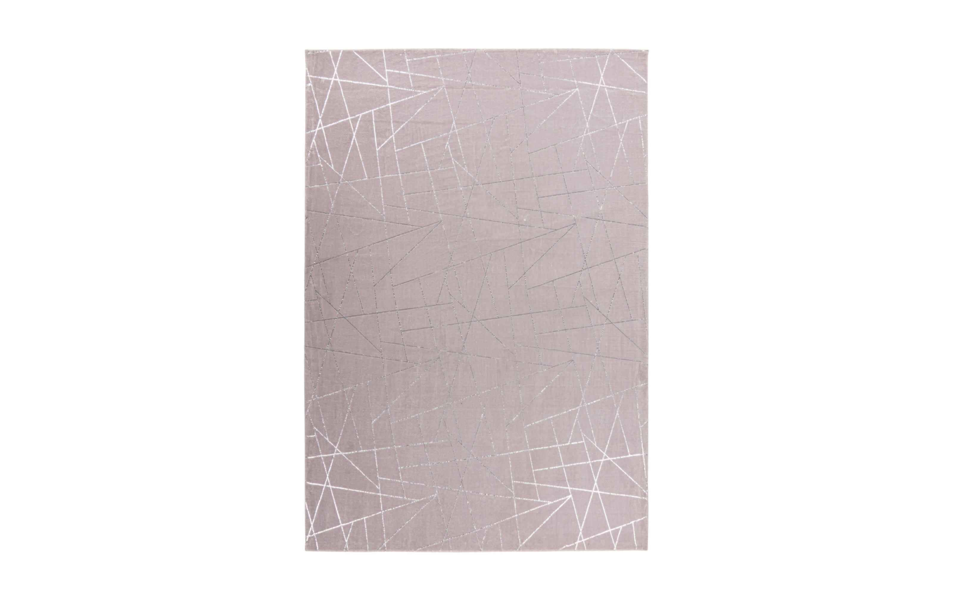 Teppich Bijou 125 in taupe/silber, ca. 200 x 290 cm
