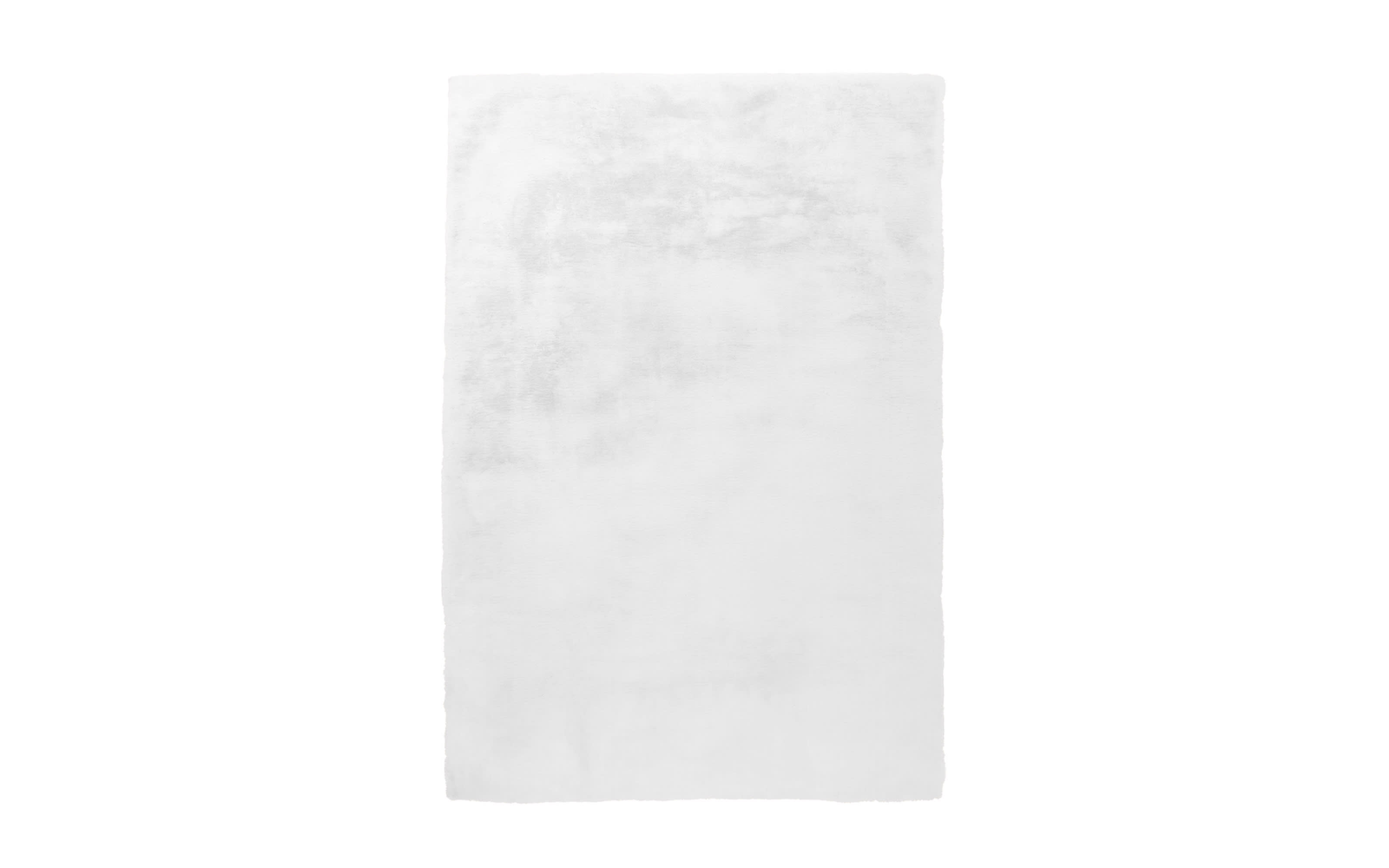 Hochflorteppich Rabbit 100 in weiß, 80 x 150 cm