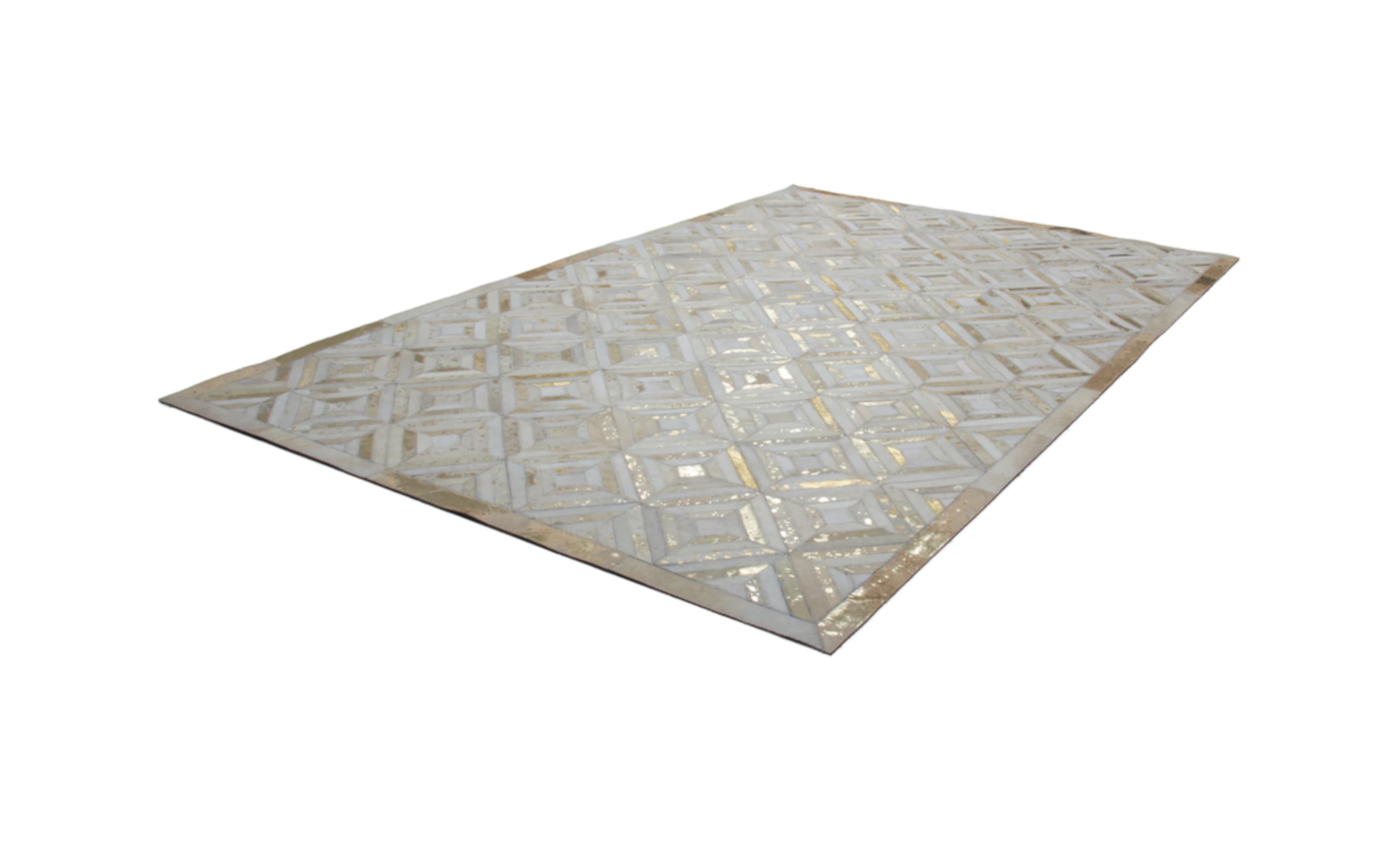 Teppich Spark 410 in elfenbein-gold, 160 x 230 cm