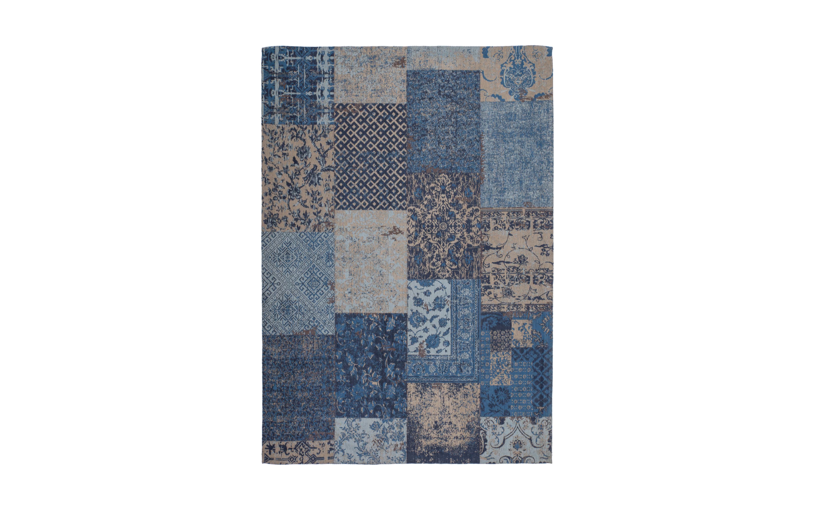 Teppich Symphony 160 in blau, 160 x 230 cm