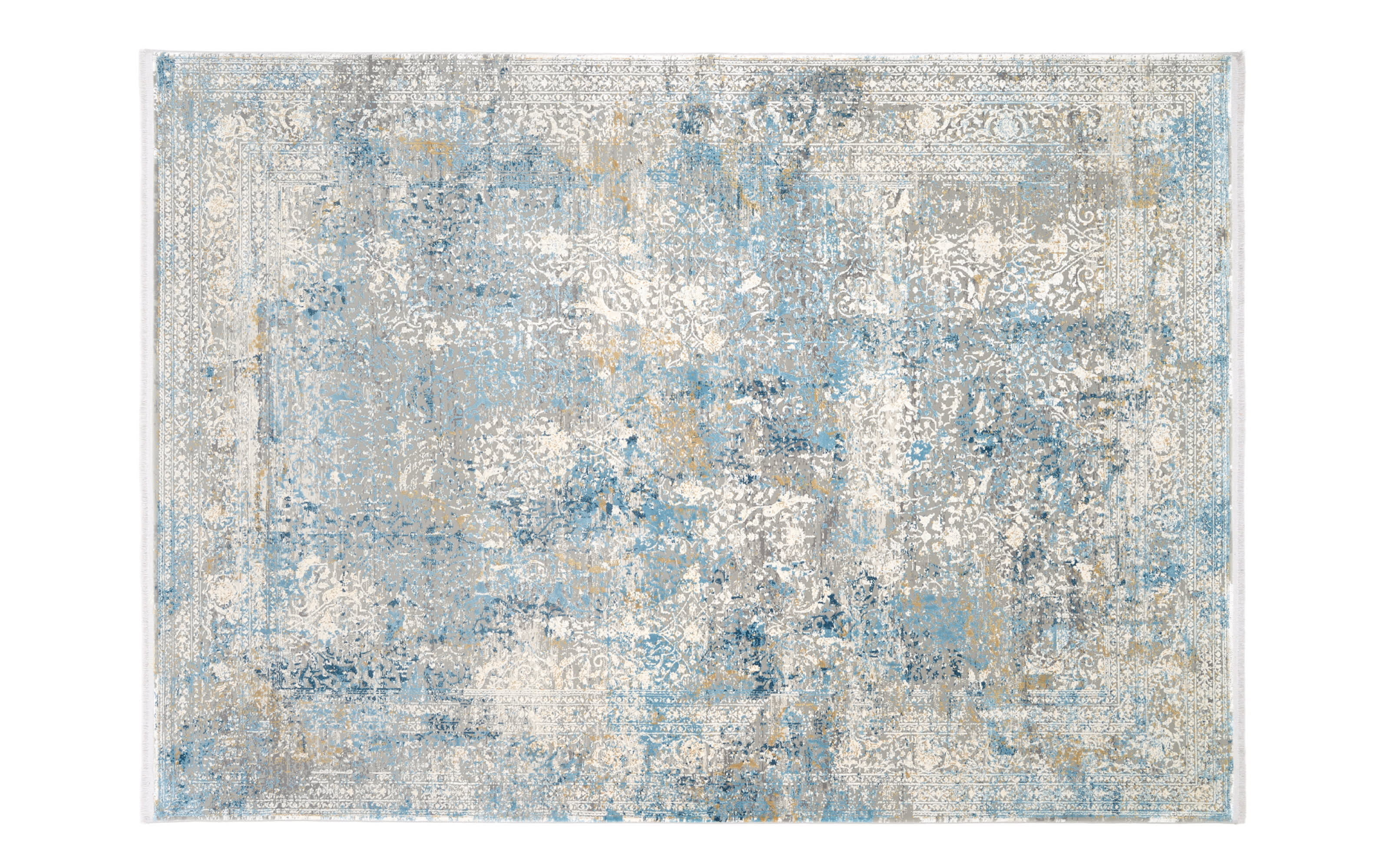 Teppich Glorious Cove, grau/blau, 200 x 290 cm