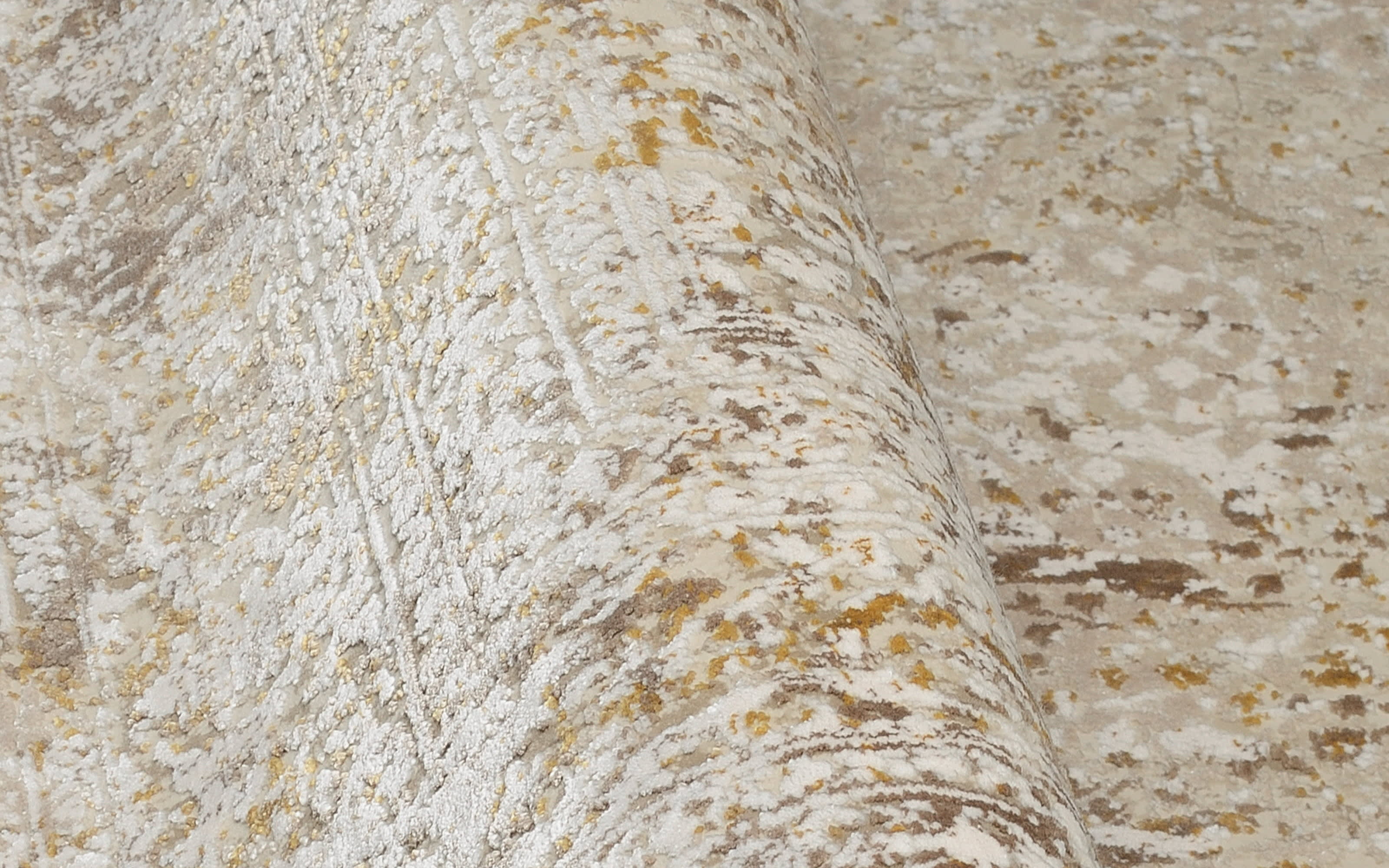 Teppich Glorious Cove, beige/gold, 200 x 290 cm