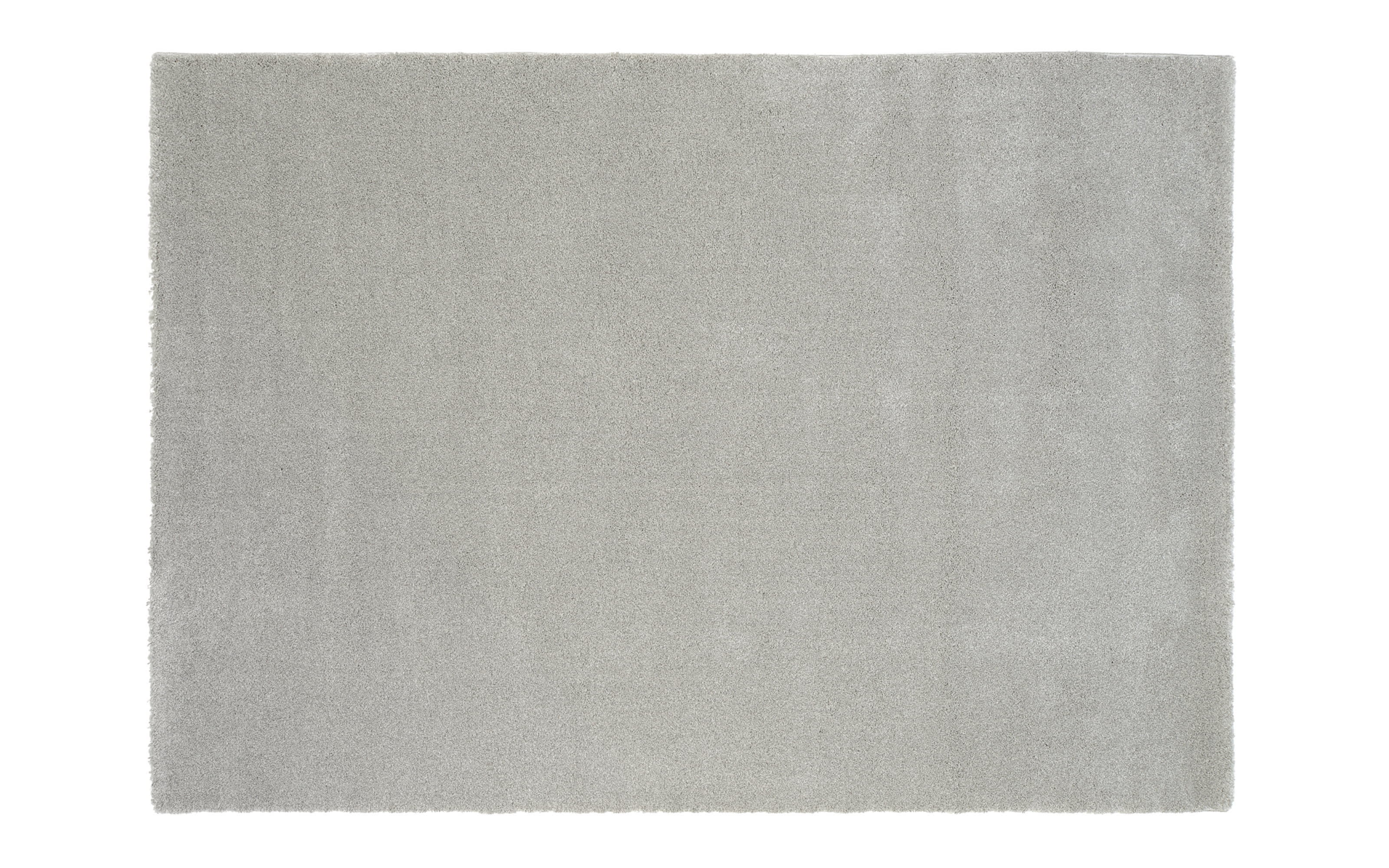 Teppich Kristall Uni, grau, 200 x 290 cm