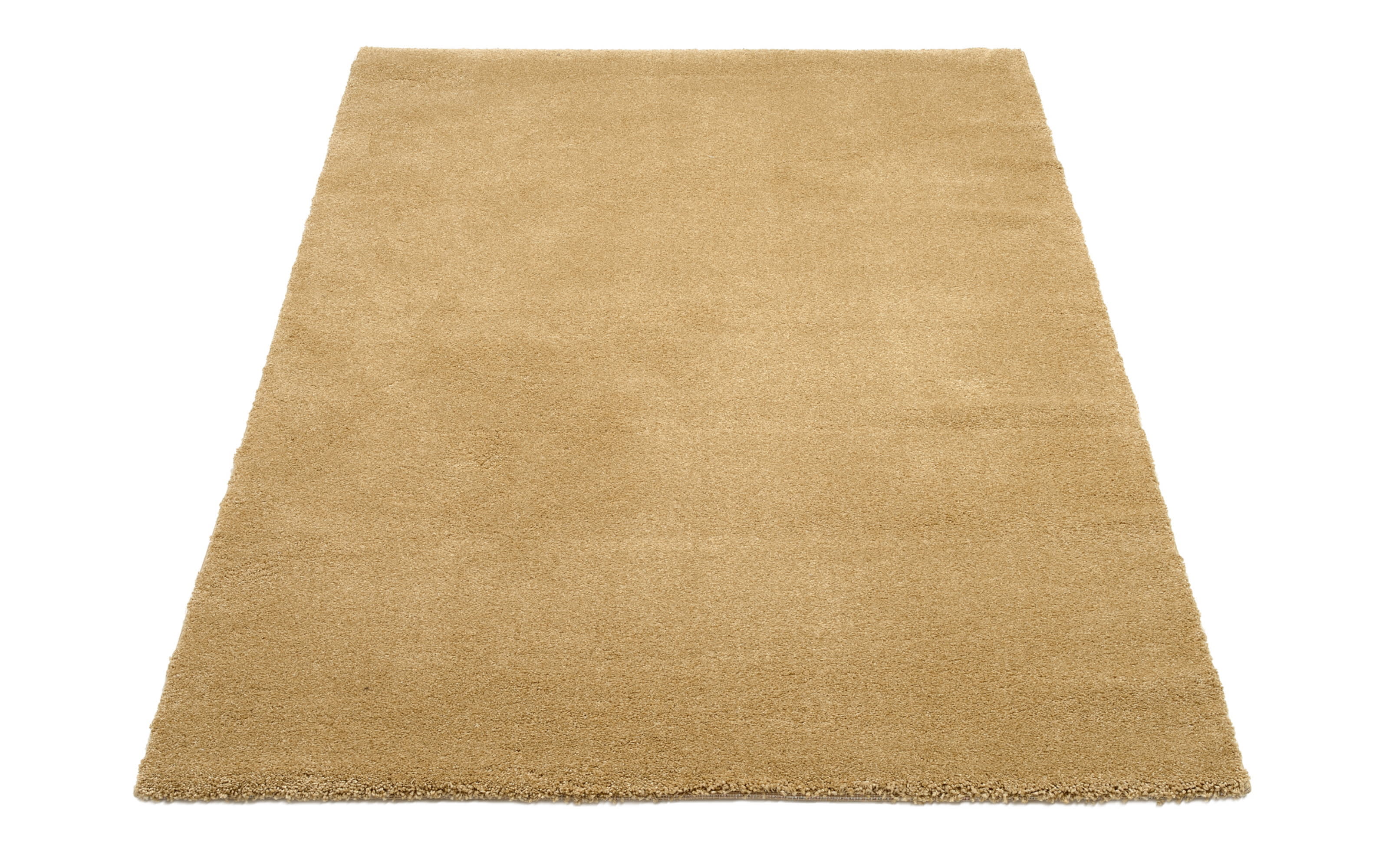 Teppich Kristall Uni, gold, 200 x 290 cm