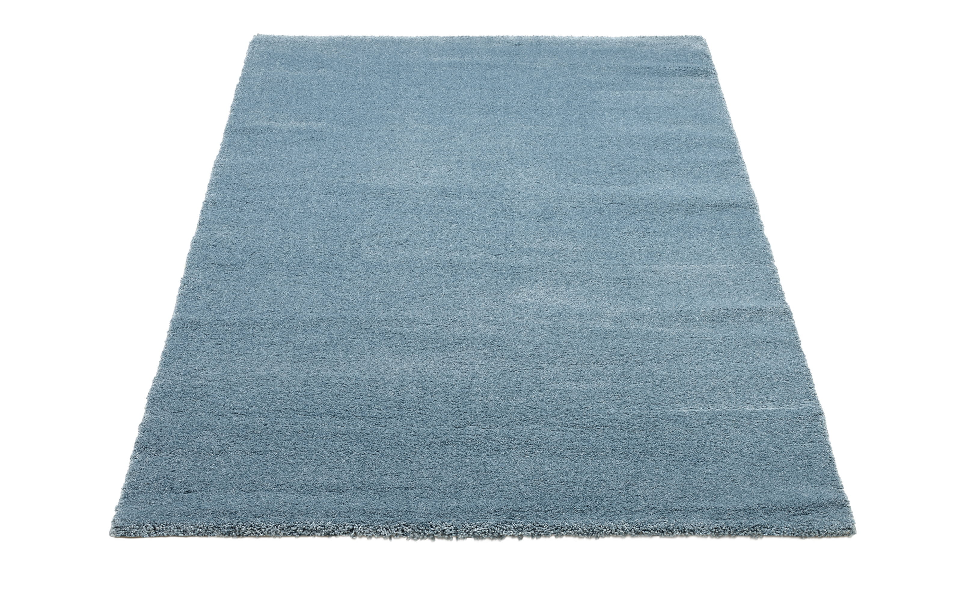 Teppich Kristall Uni, blau, 200 x 290 cm