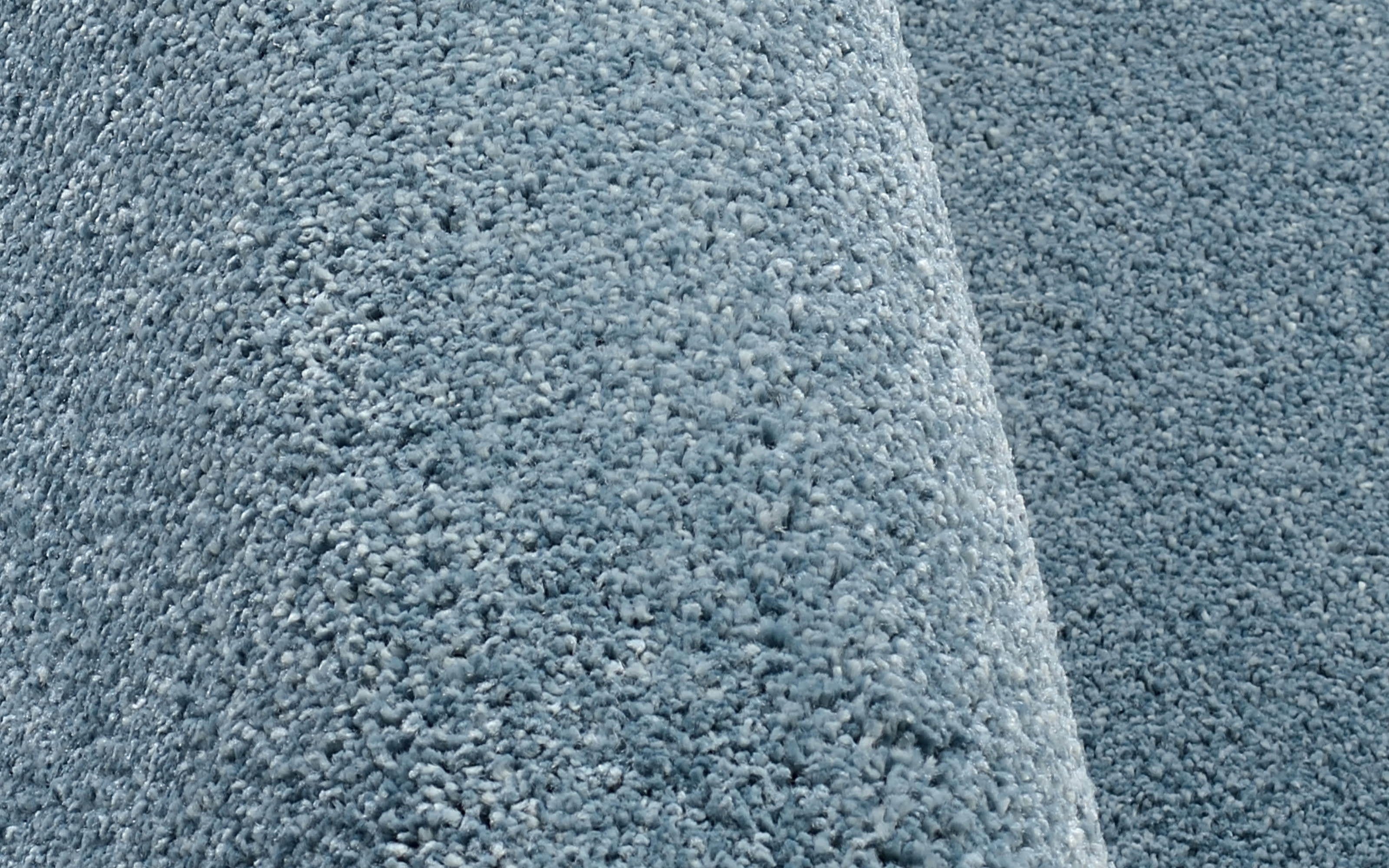 Teppich Kristall Uni, blau, 200 x 290 cm
