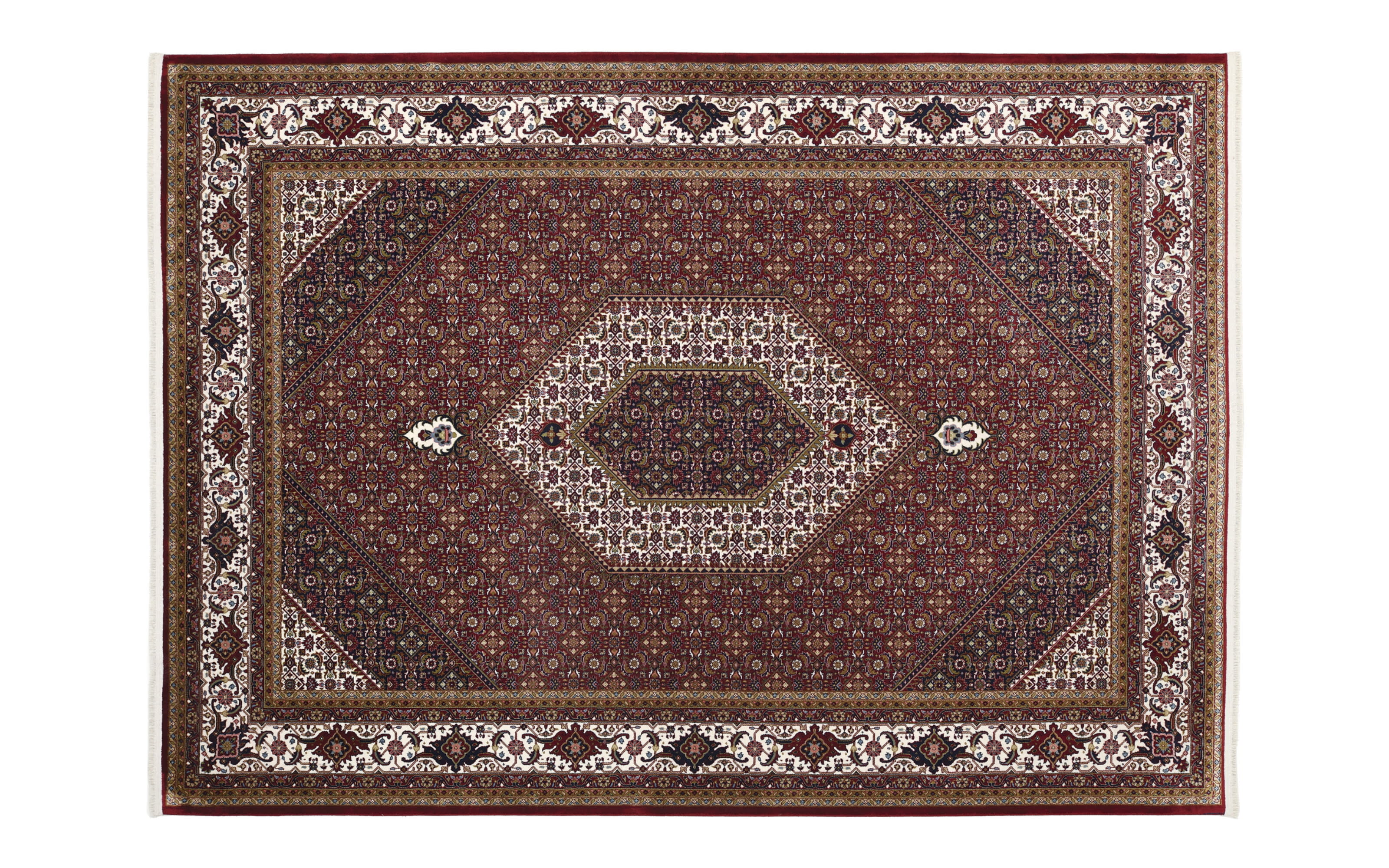 Teppich Seidenwind Bidjar, rot/rot, 200 x 290 cm