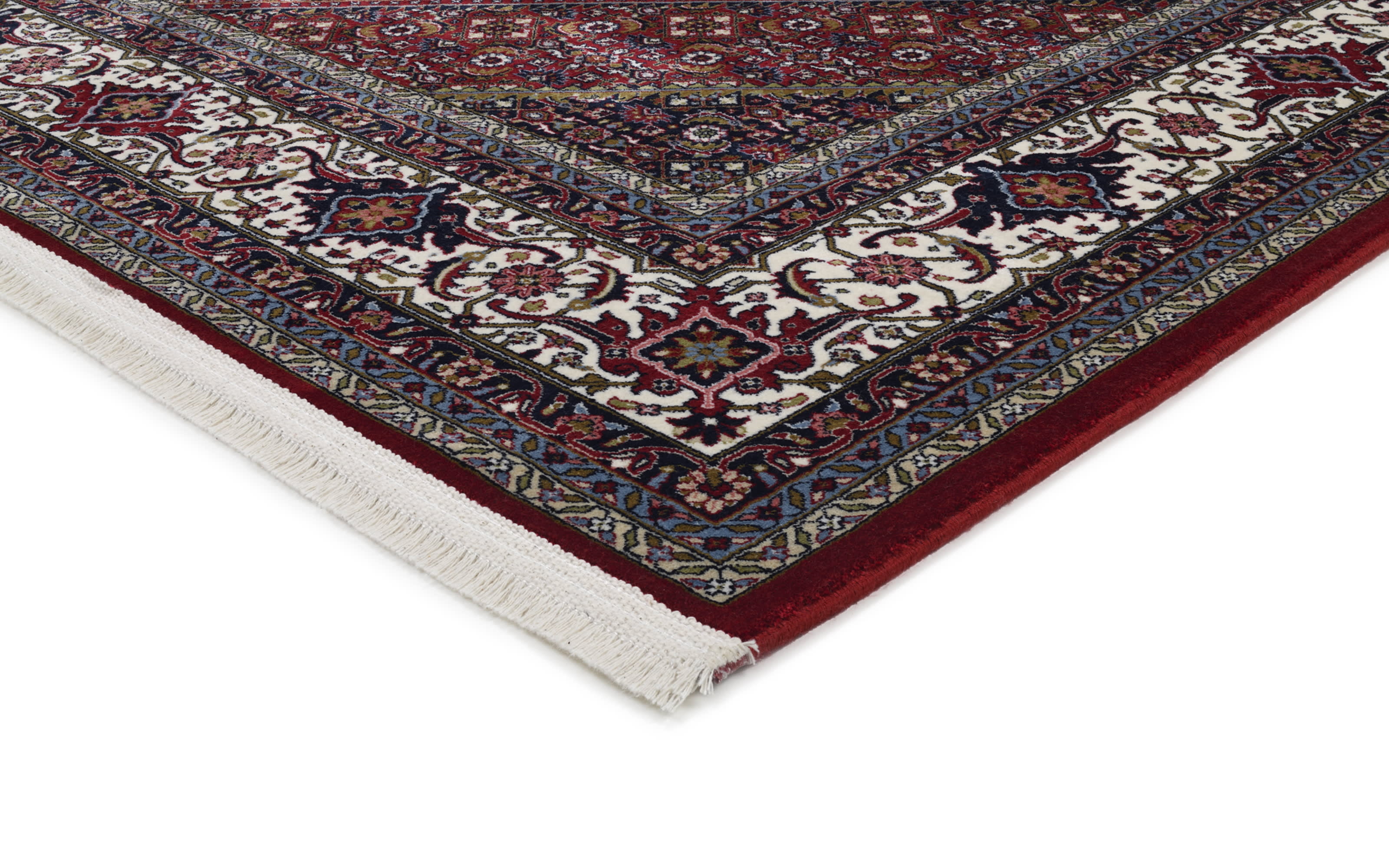 Teppich Seidenwind Bidjar, rot/creme, 200 x 290 cm