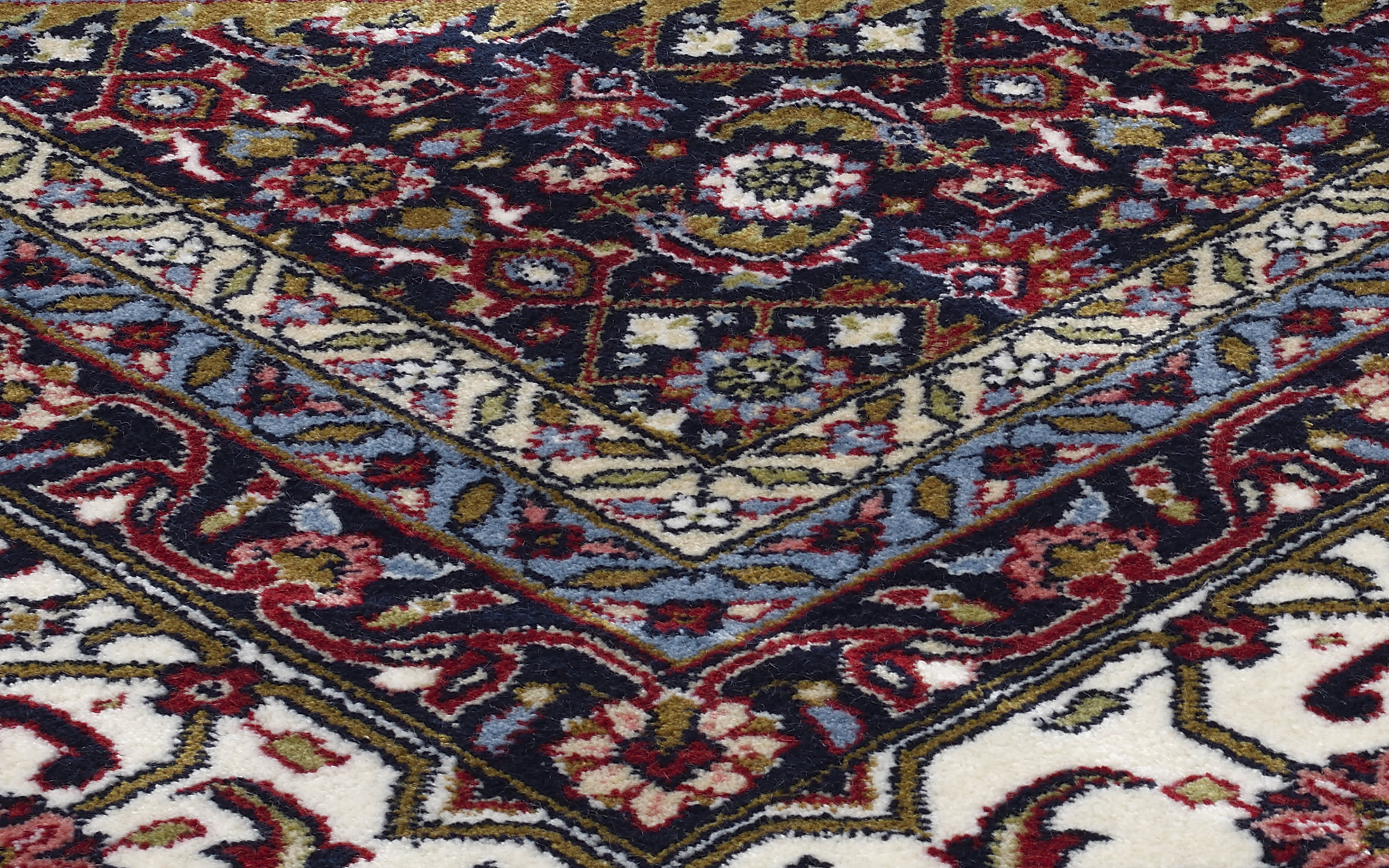 Teppich Seidenwind Bidjar, rot/creme, 200 x 290 cm