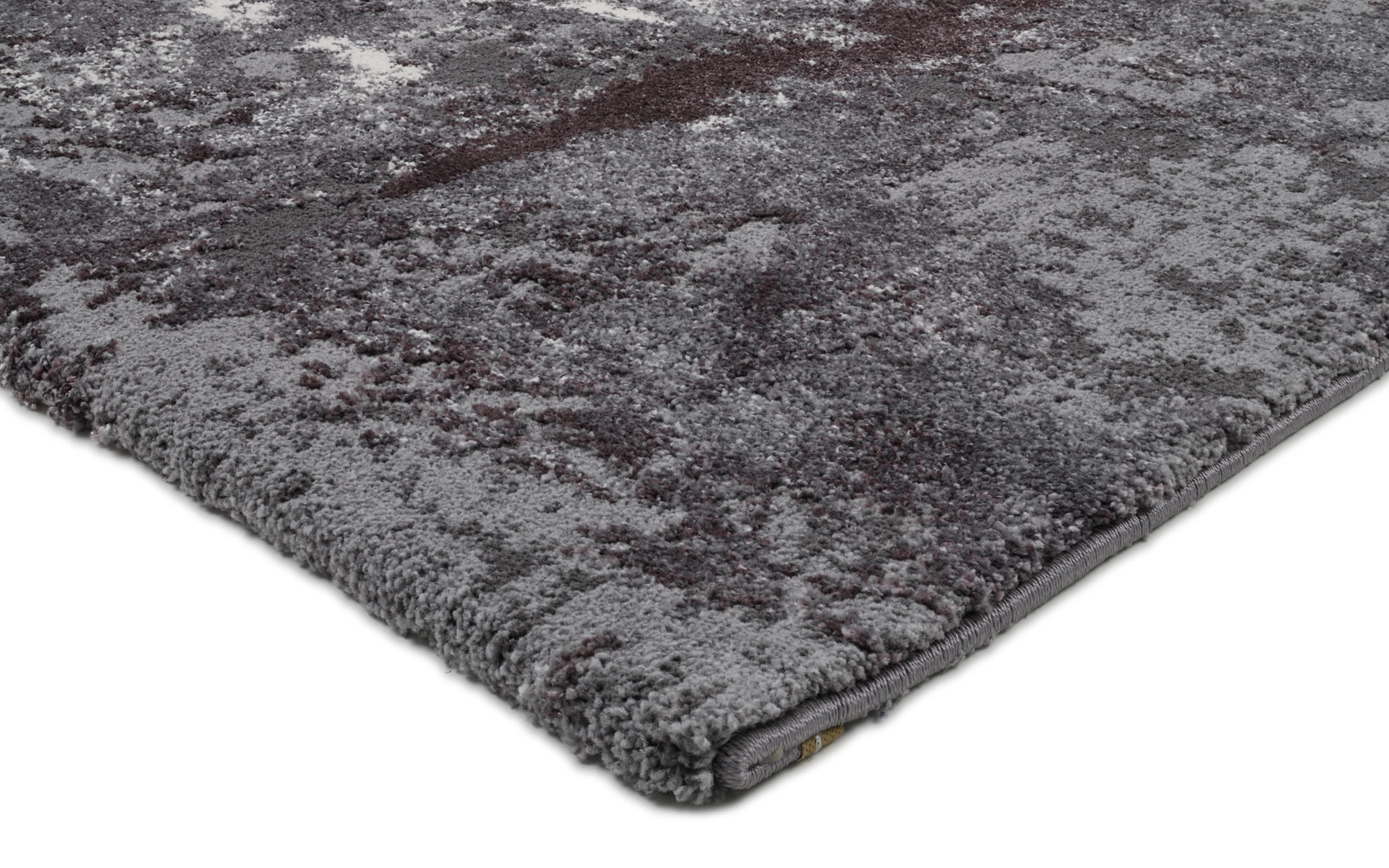 Teppich Starlight Echo, aubergine/beige, 200 x 290 cm