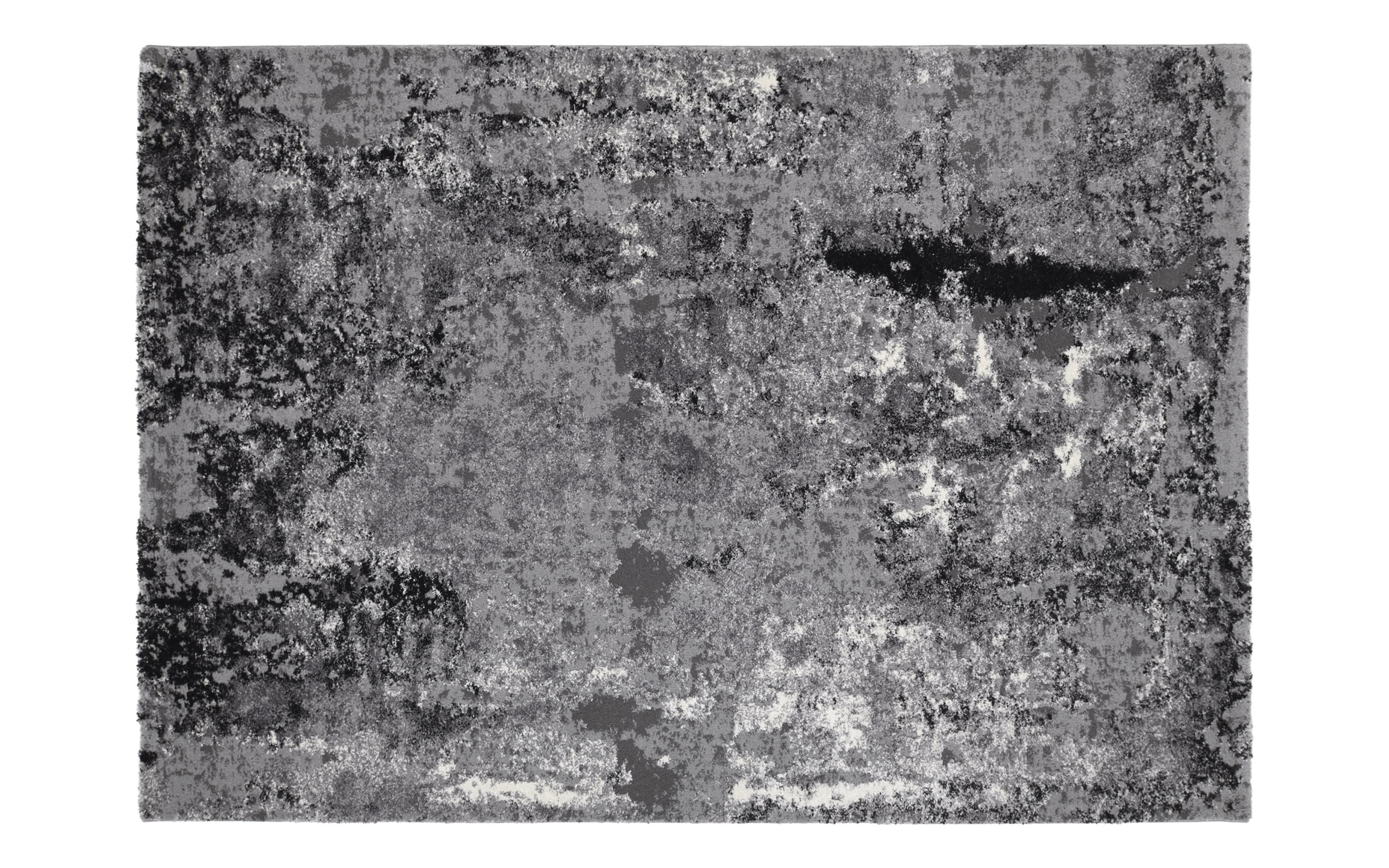 Teppich Starlight Echo, grau/schwarz, 200 x 290 cm