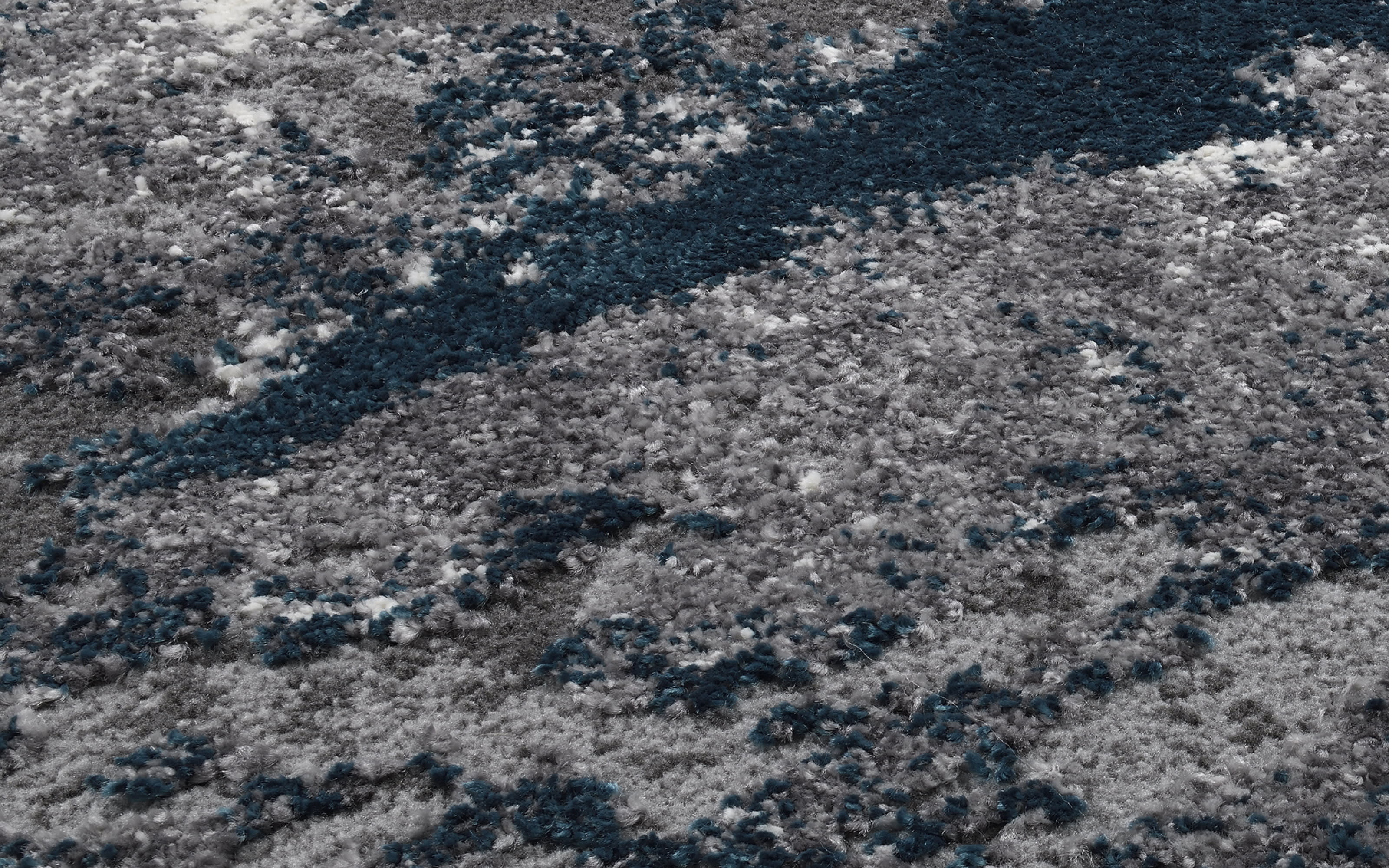Teppich Starlight Echo, grau/petrol, 200 x 290 cm