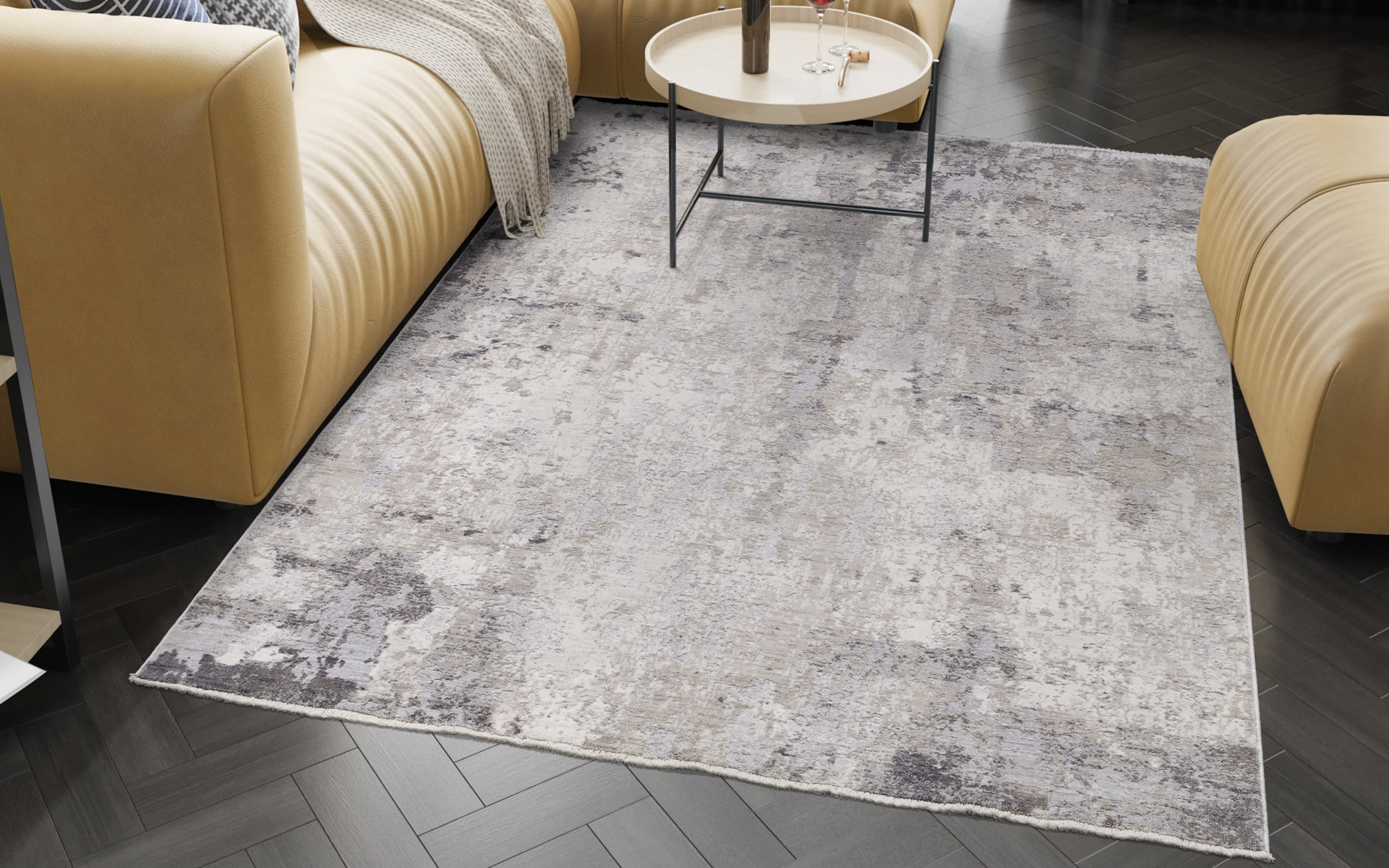 Teppich Ornexis Zen, beige/grau, 200 x 290 cm