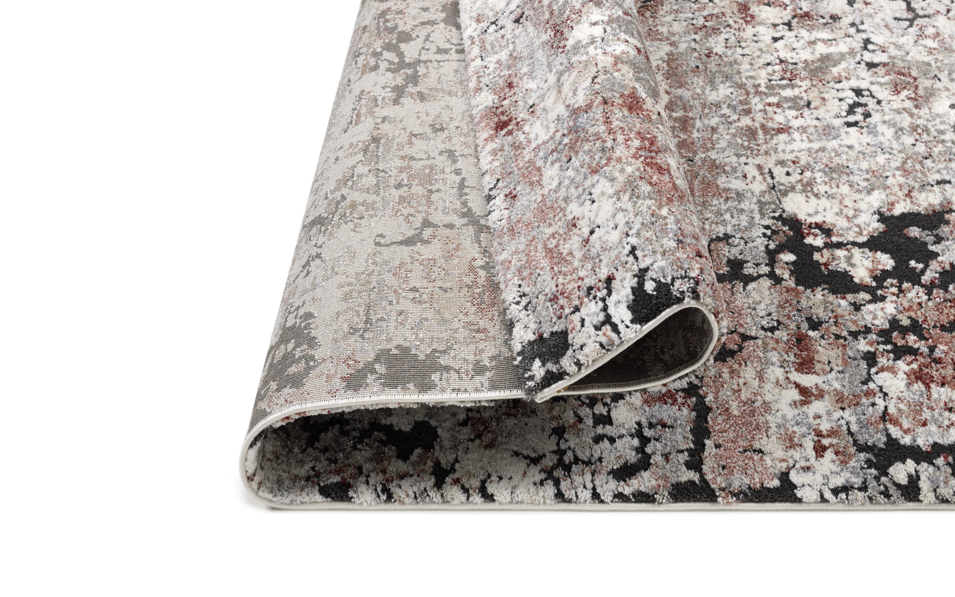 Teppich Tintara Elix, creme/rot, 200 x 290 cm