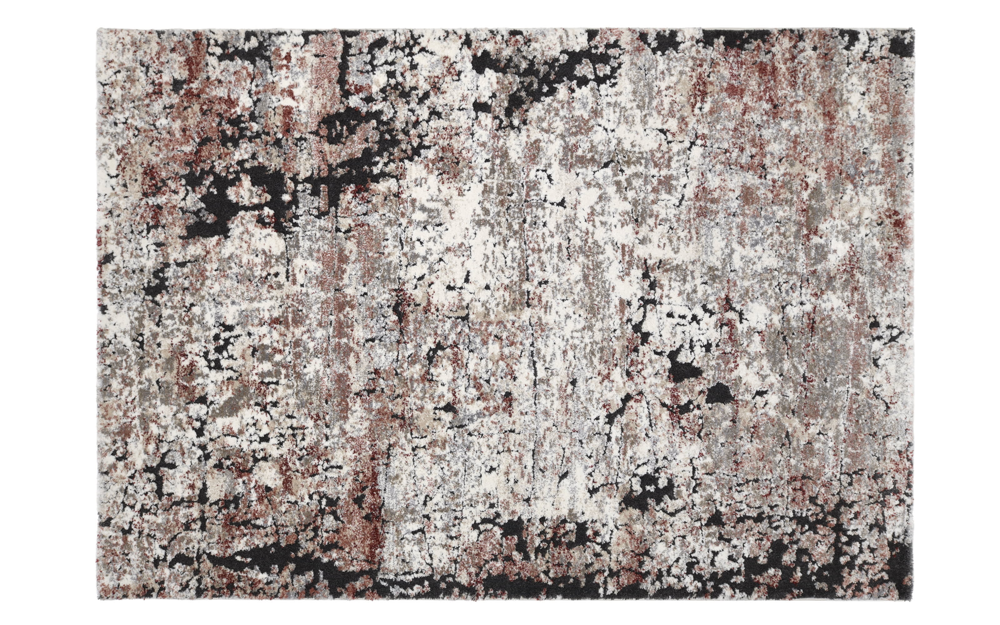 Teppich Tintara Elix, creme/rot, 200 x 290 cm