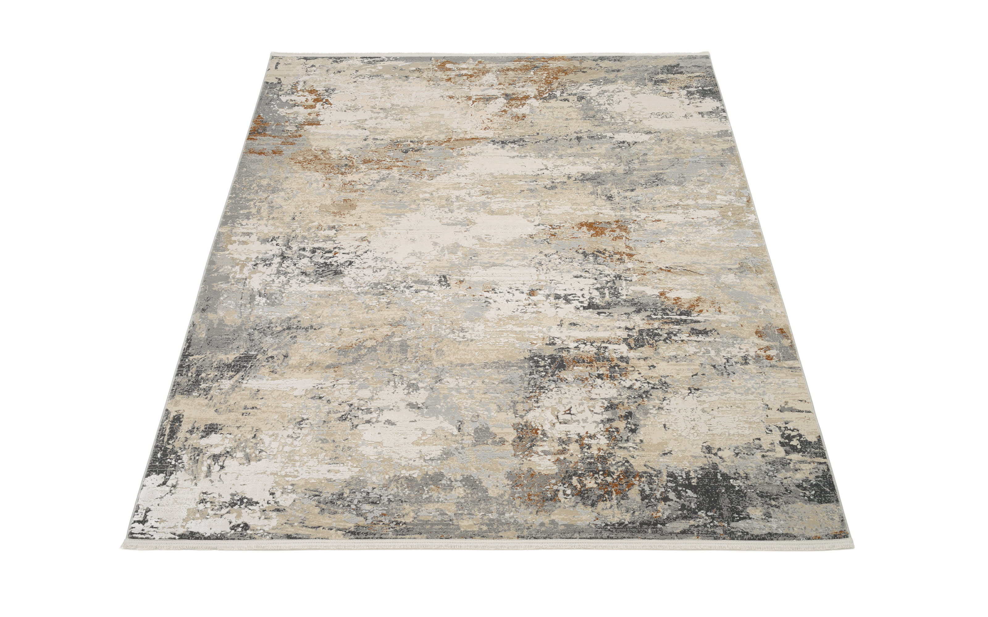 Teppich Prestoria Lova, beige/grau, 200 x 290 cm