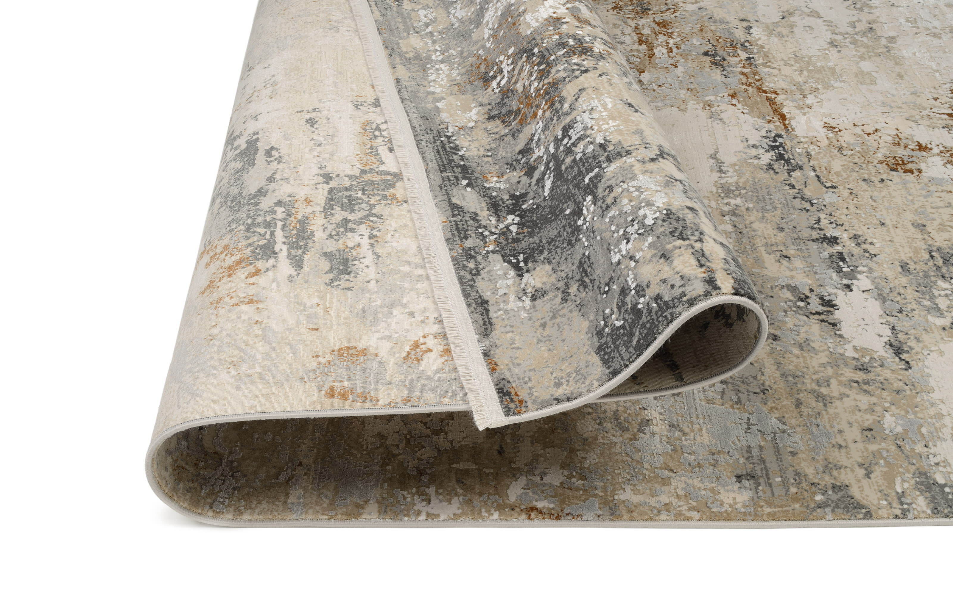 Teppich Prestoria Lova, beige/grau, 200 x 290 cm