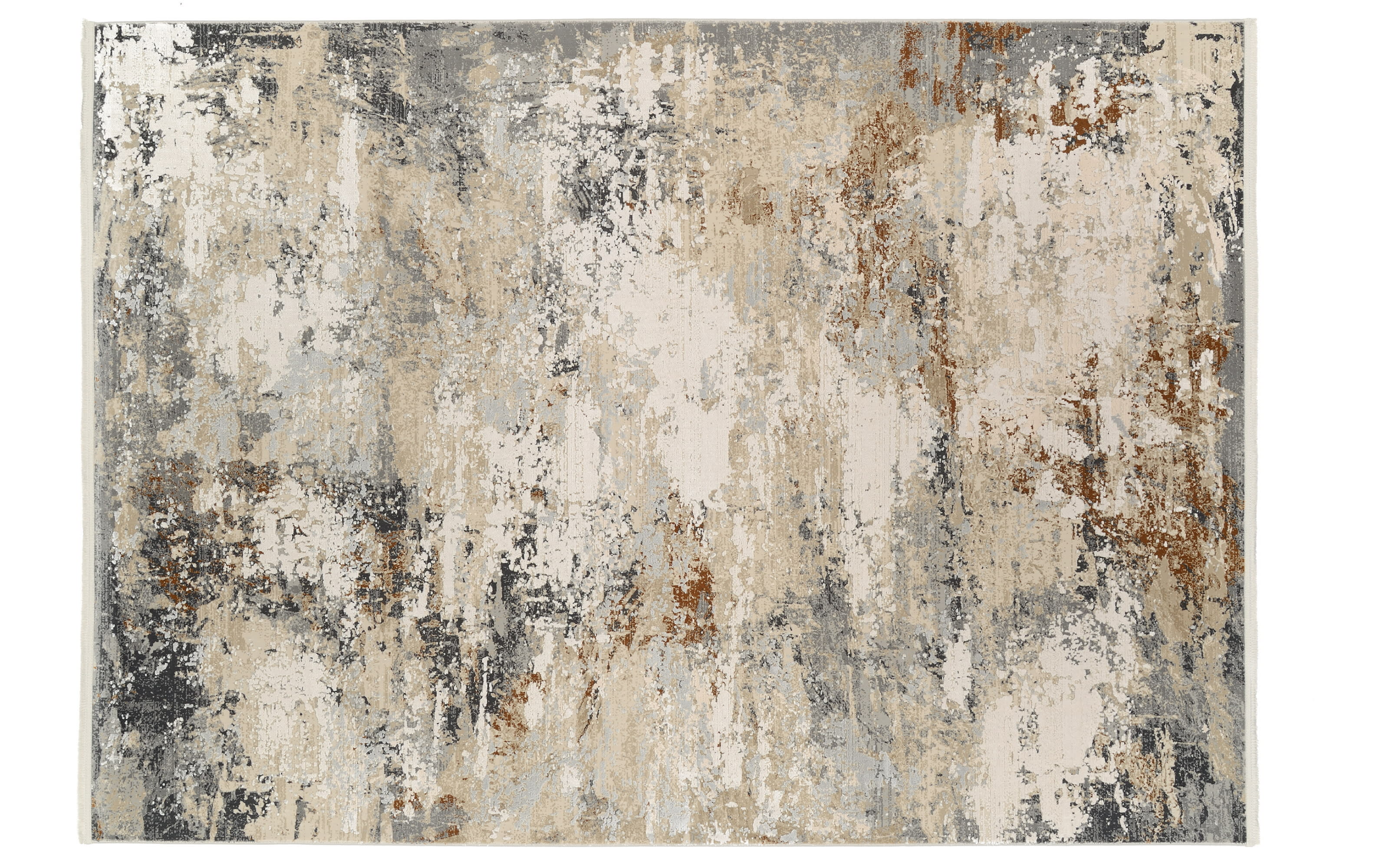 Teppich Prestoria Lova, beige/grau, 200 x 290 cm