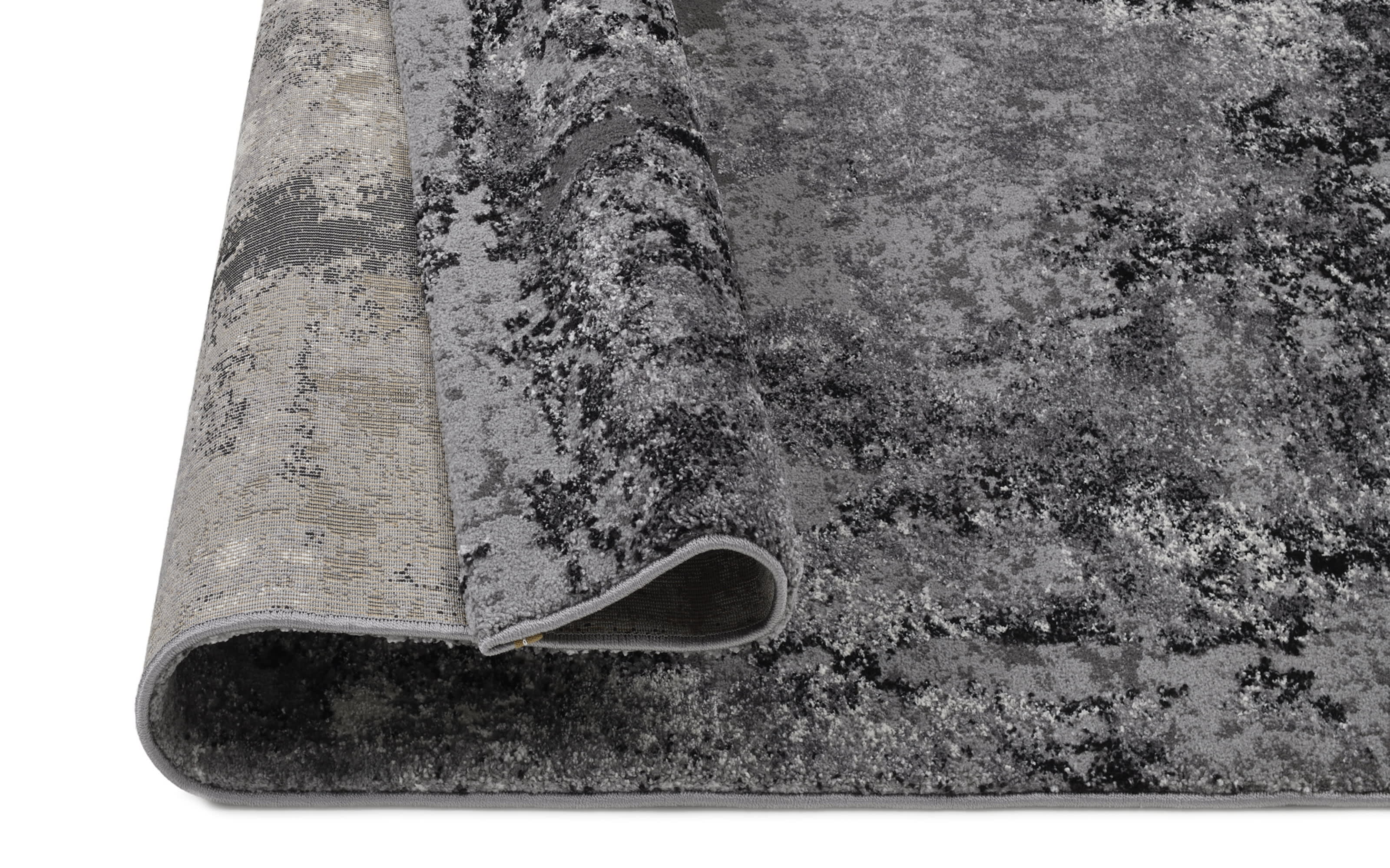 Teppich Starlight Echo, grau, 160 x 230 cm