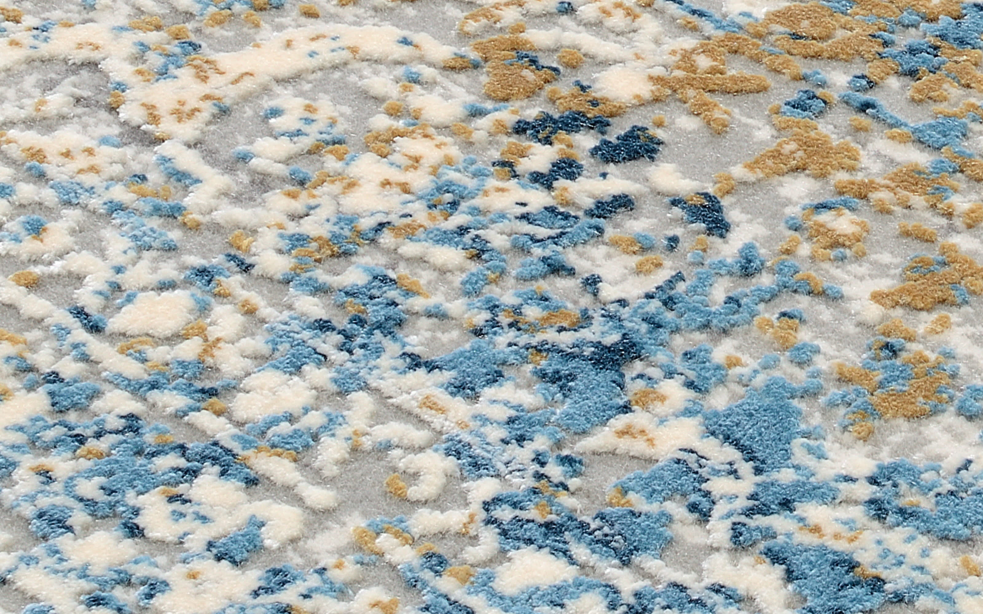 Teppich Glorious Cove, grau/blau, 160 x 230 cm