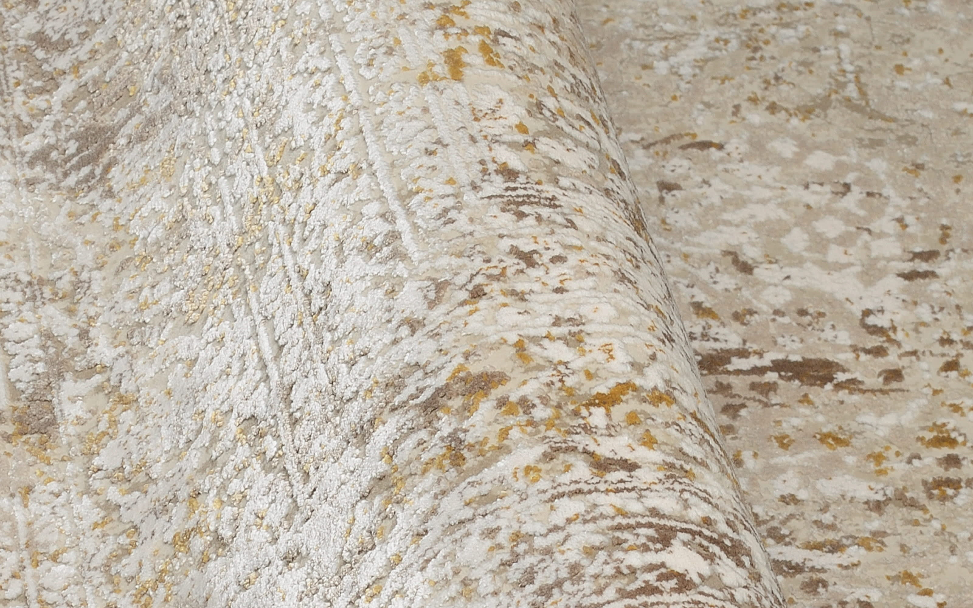 Teppich Glorious Cove, beige/gold, 160 x 230 cm