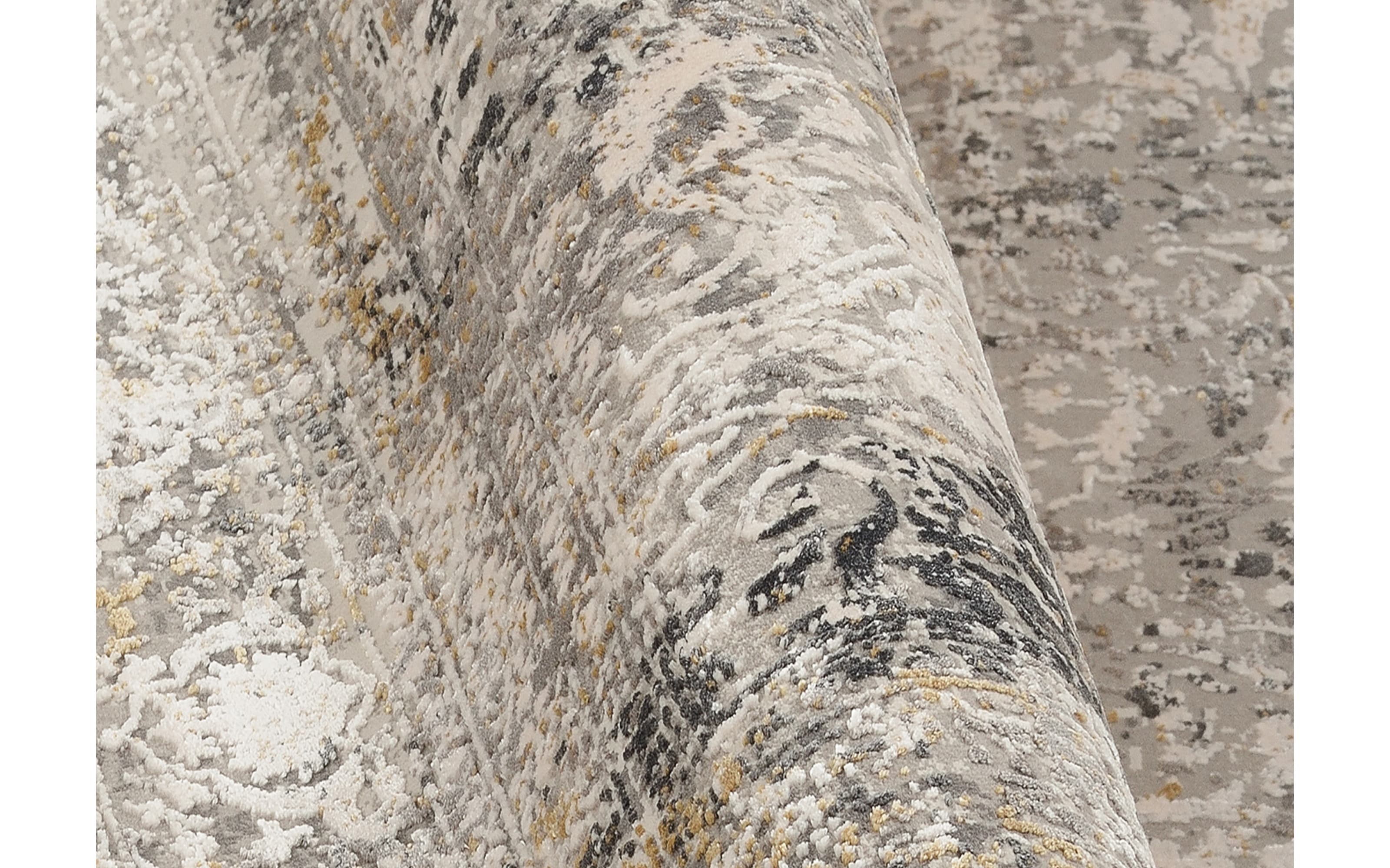 Teppich Glorious Cove, grau, 160 x 230 cm