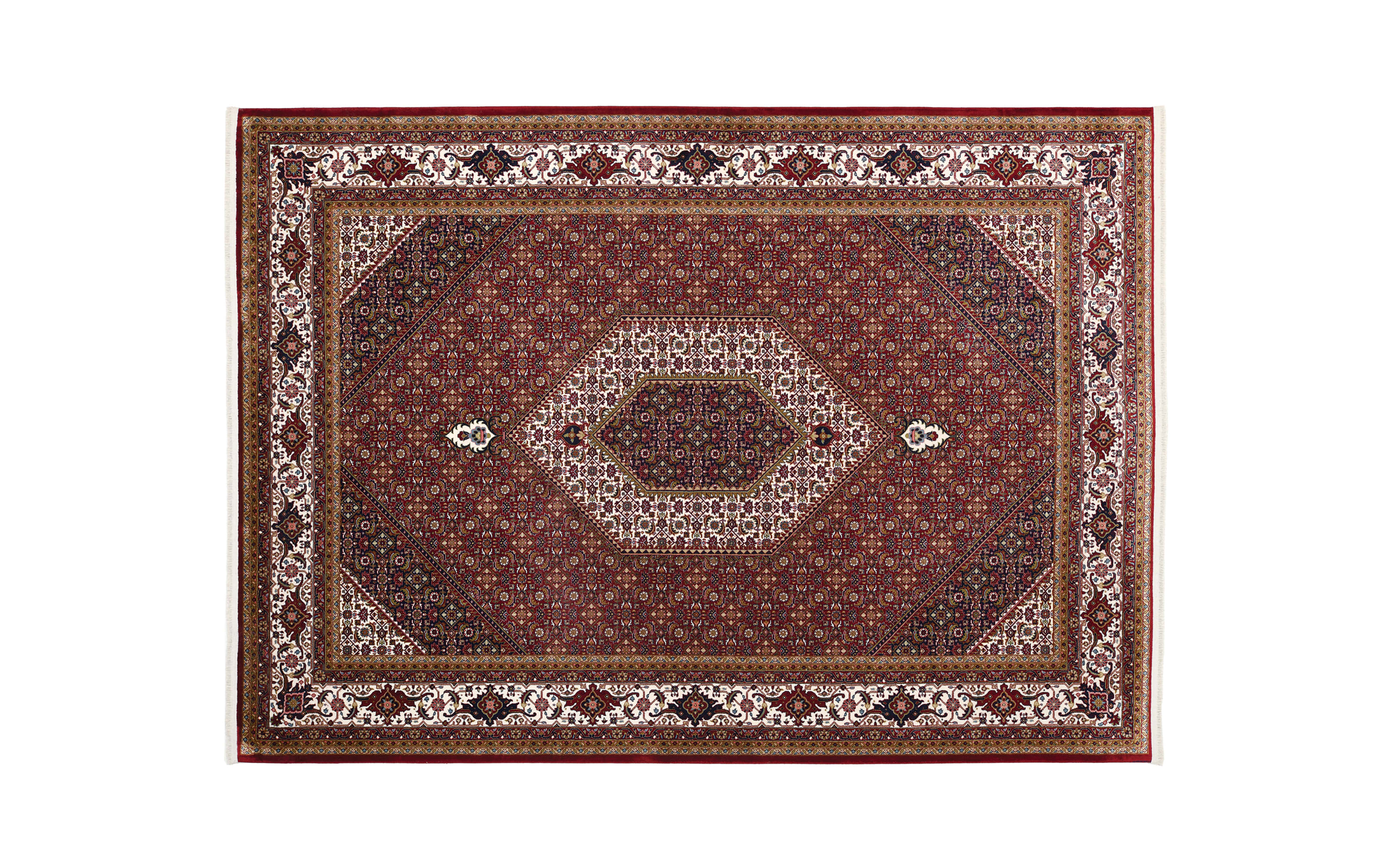 Teppich Seidenwind Bidjar, rot, 160 x 230 cm