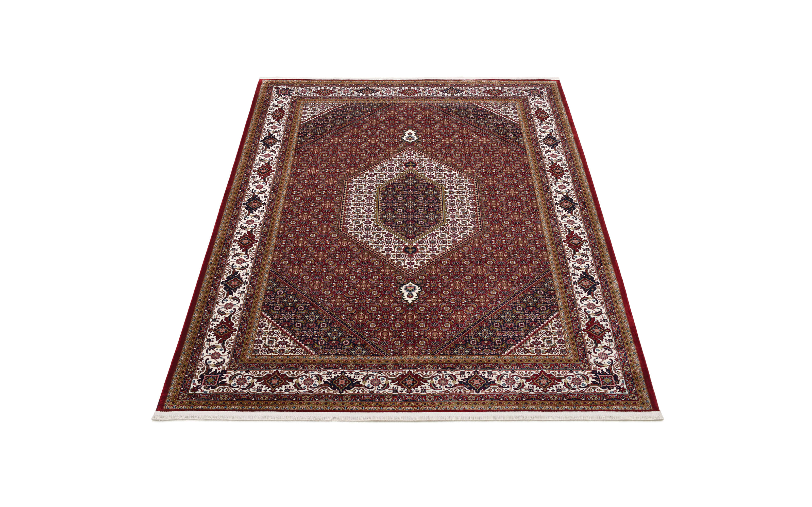 Teppich Seidenwind Bidjar, rot, 160 x 230 cm