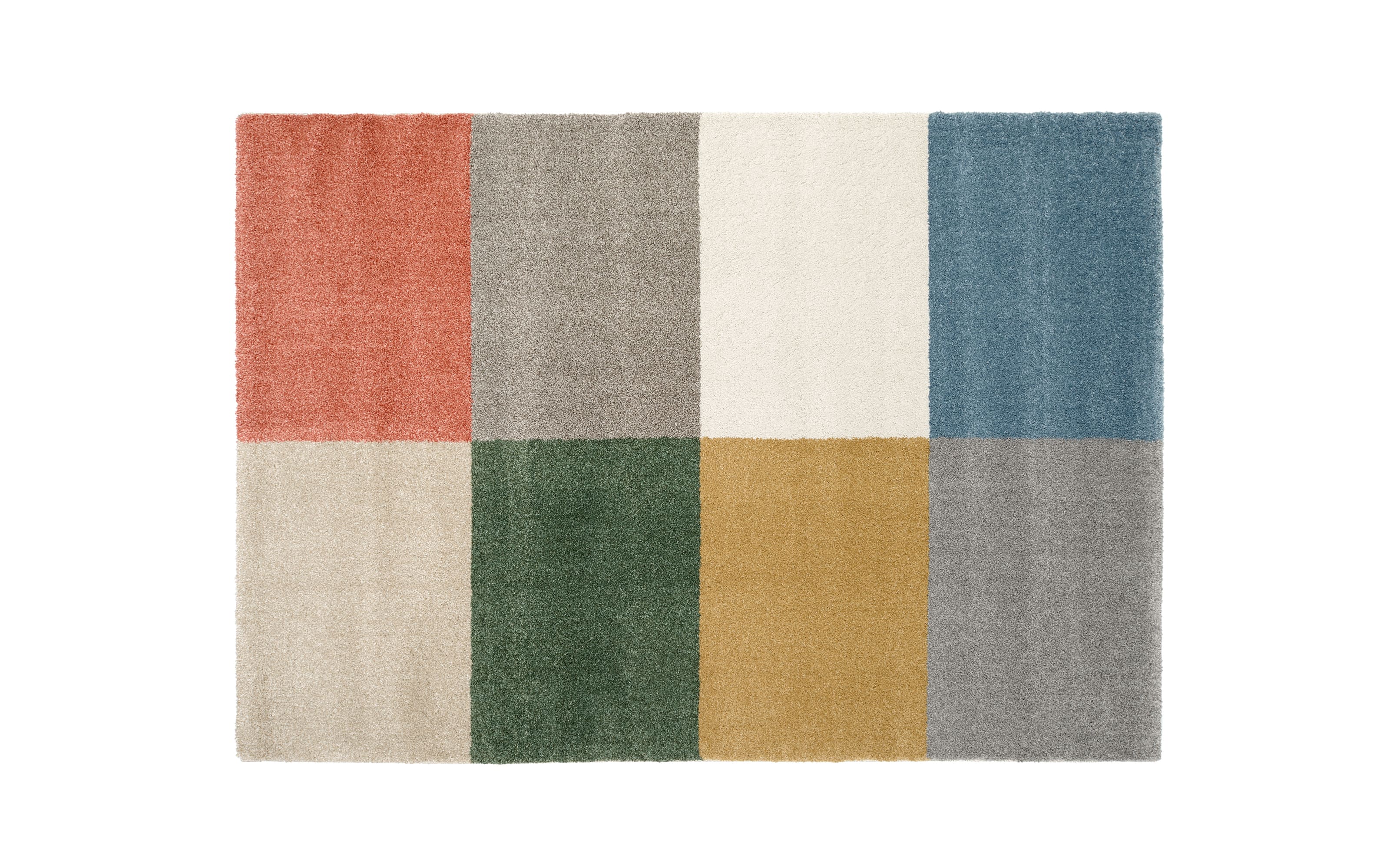 Teppich Kristall Uni, bunt, 160 x 230 cm