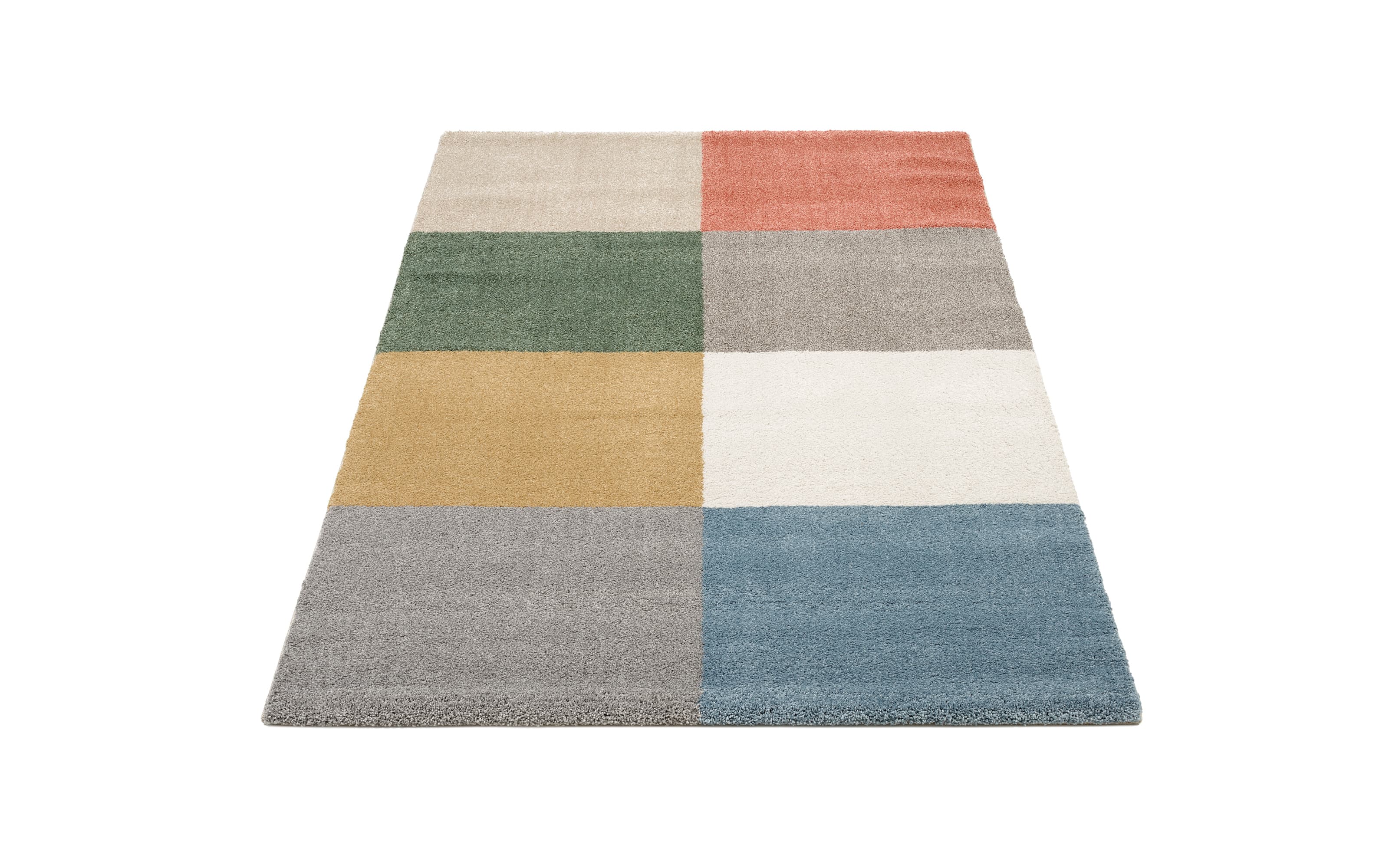 Teppich Kristall Uni, bunt, 160 x 230 cm