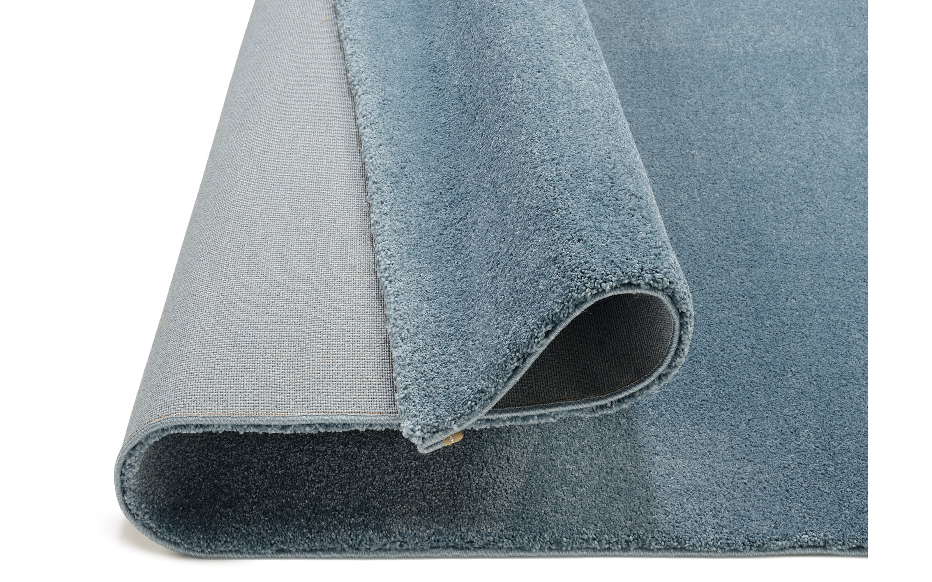 Teppich Kristall Uni, blau, 160 x 230 cm