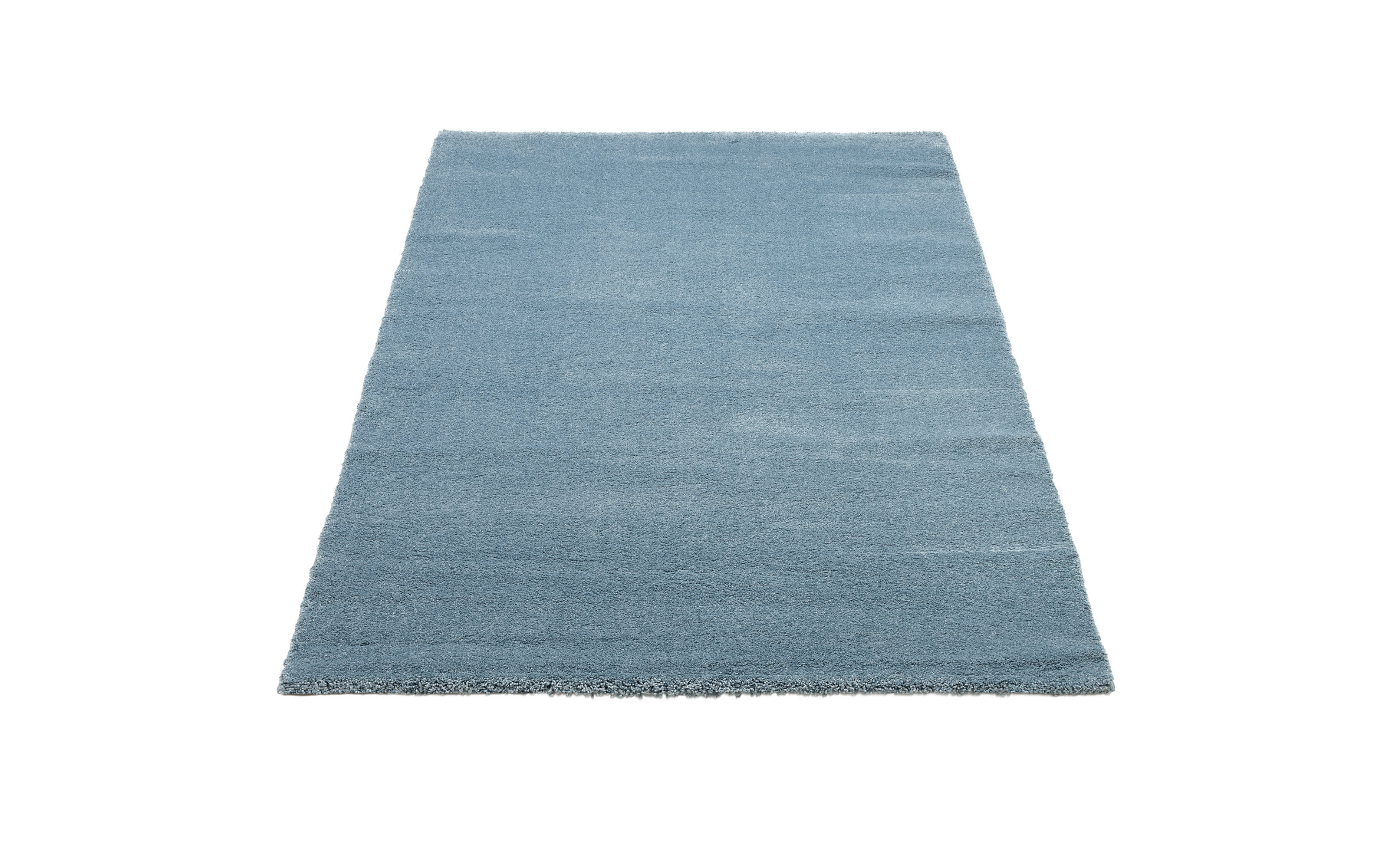 Teppich Kristall Uni, blau, 160 x 230 cm