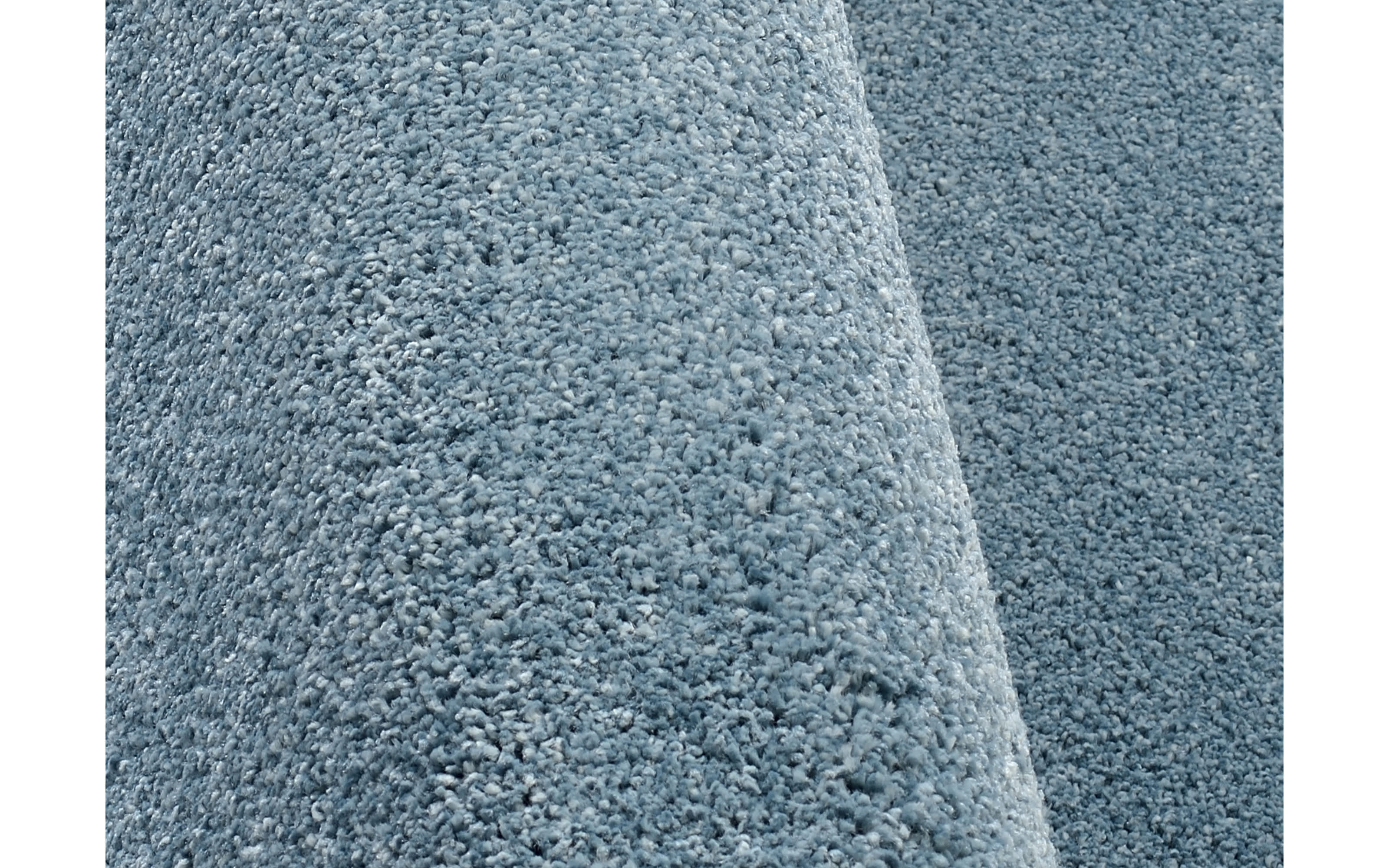 Teppich Kristall Uni, blau, 160 x 230 cm