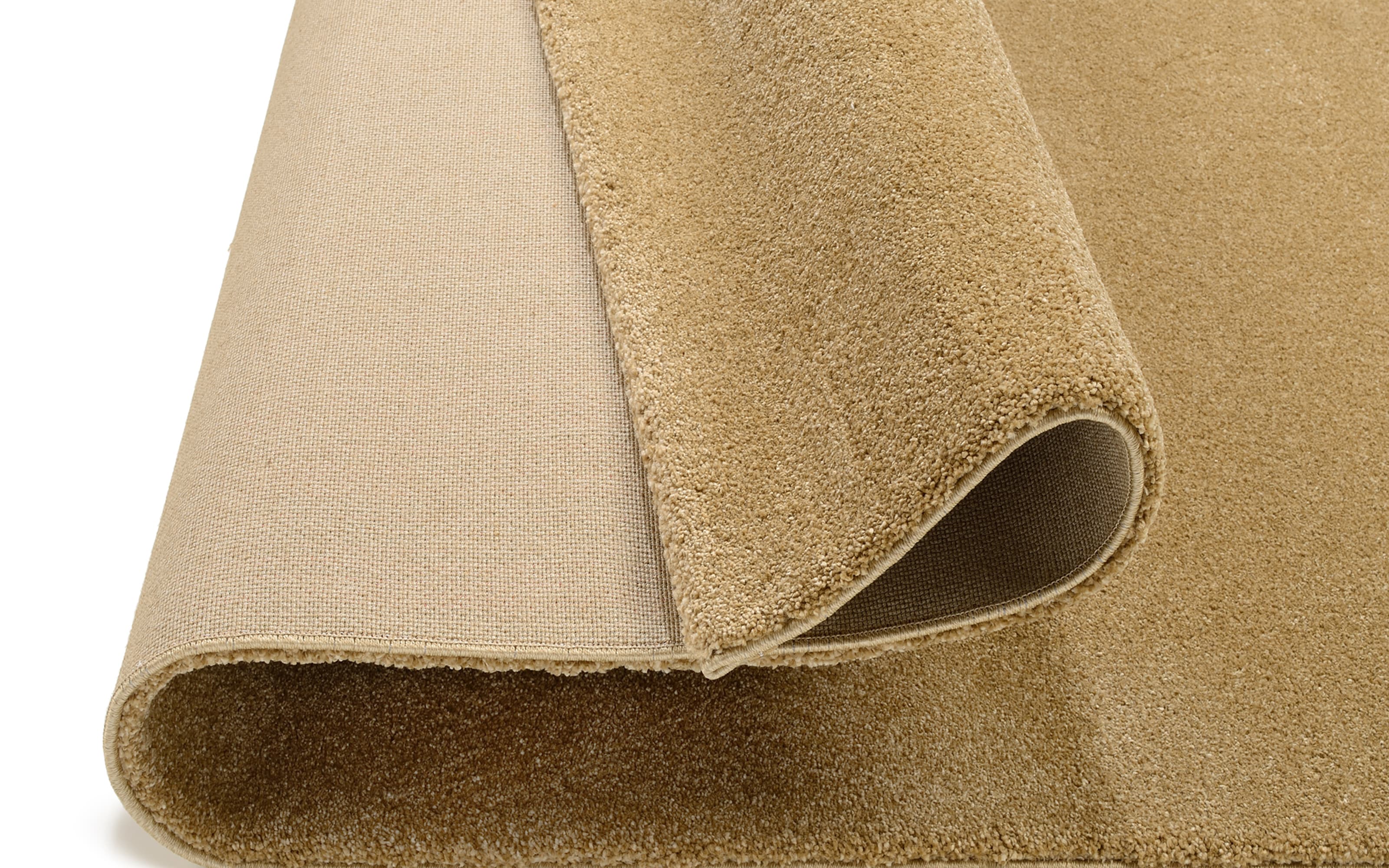 Teppich Kristall Uni, gold, 160 x 230 cm
