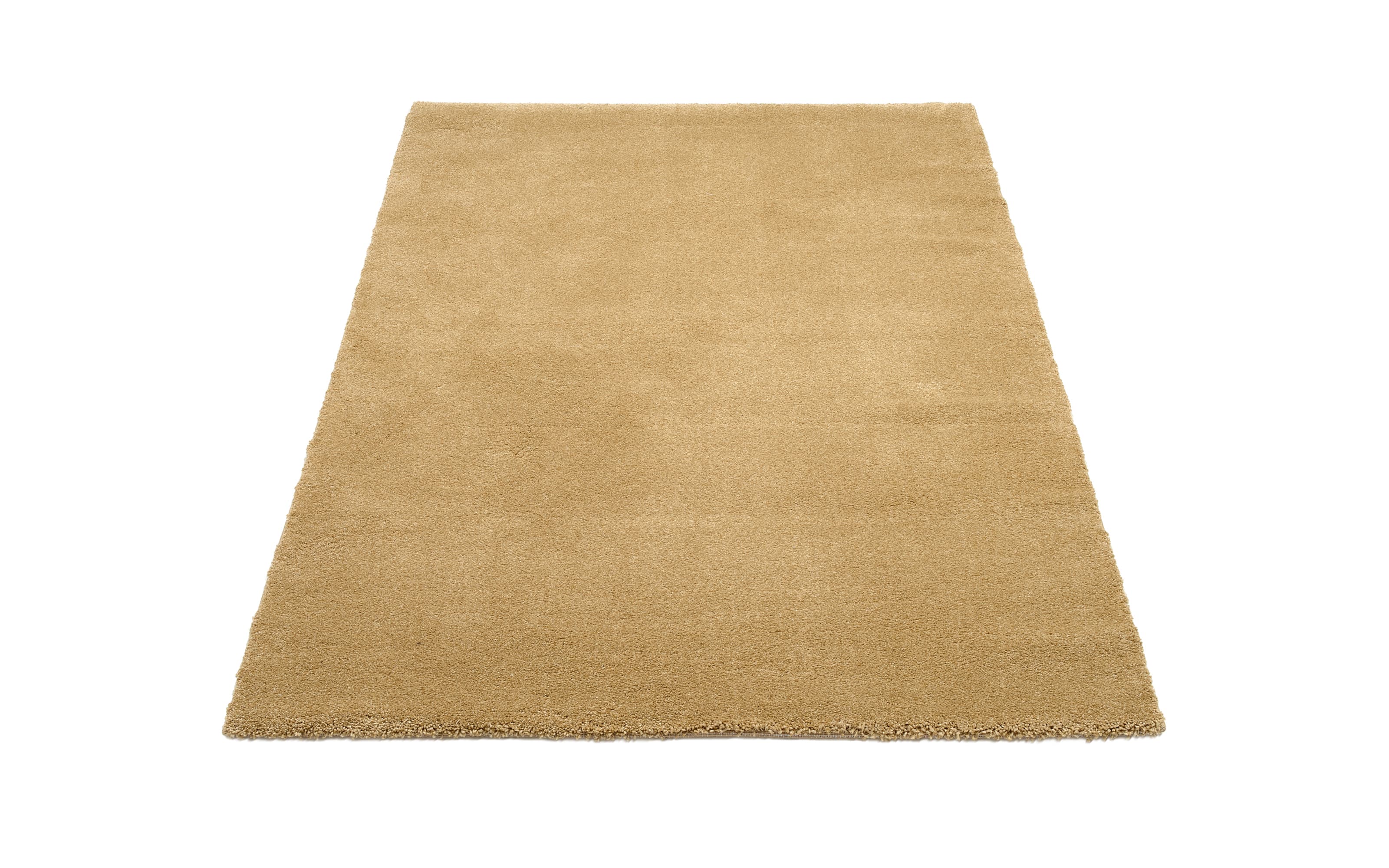 Teppich Kristall Uni, gold, 160 x 230 cm