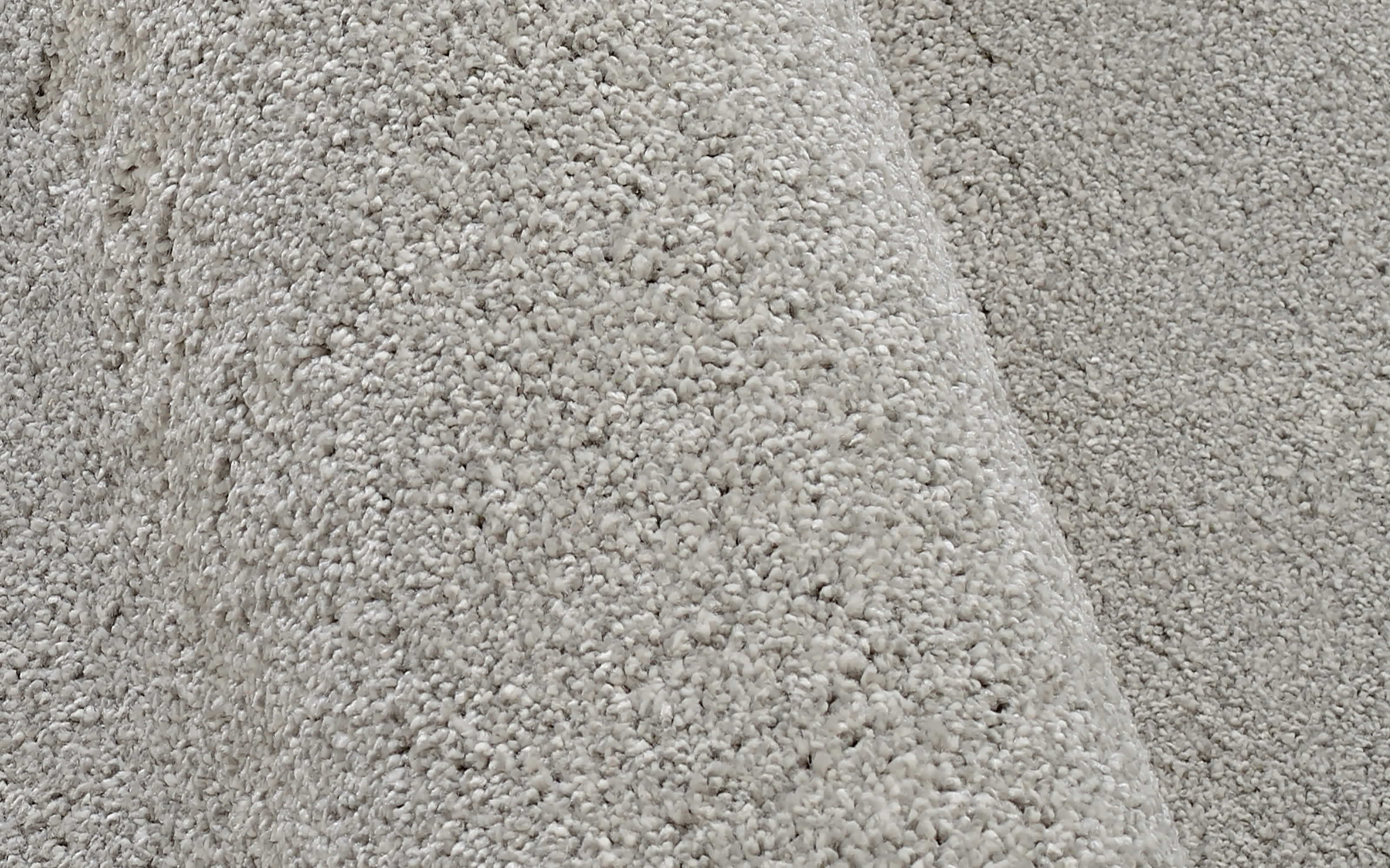 Teppich Kristall Uni, grau, 160 x 230 cm