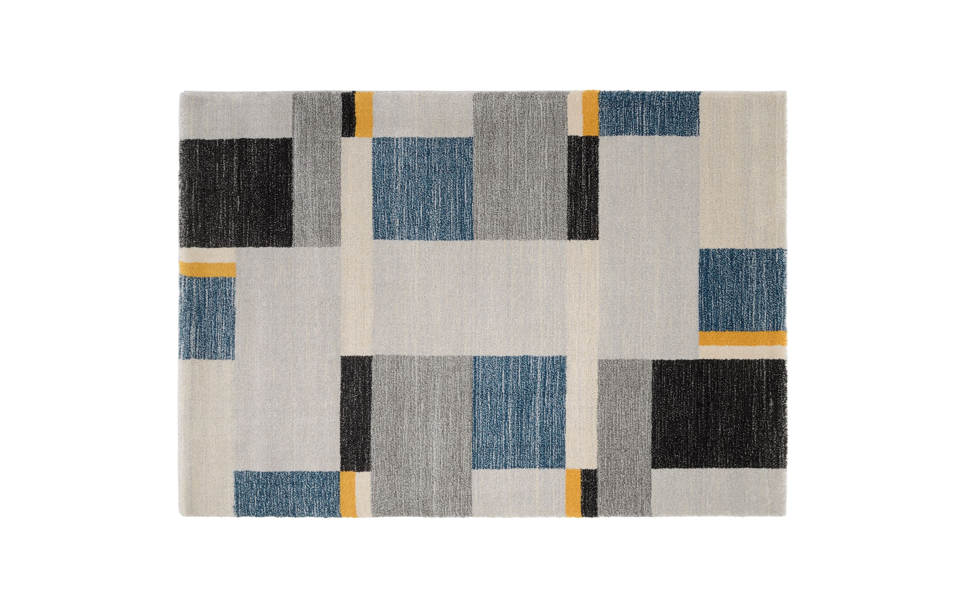 Teppich Ballance Allure, grau/blau, 160 x 230 cm