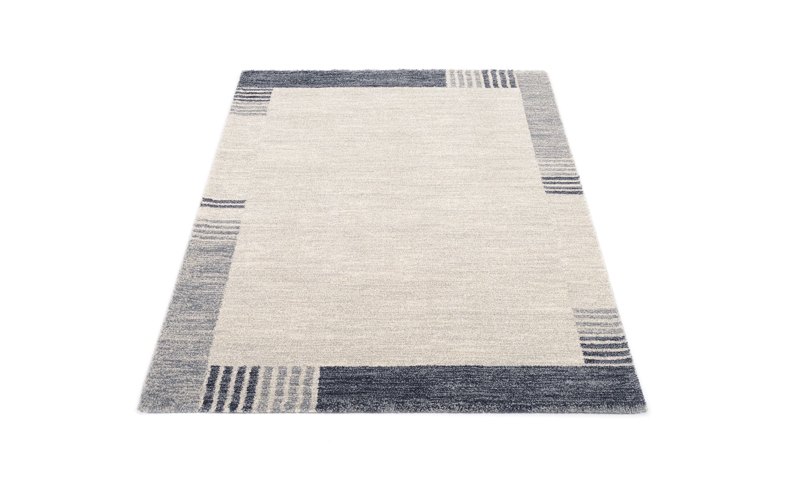 Teppich Ballance Kantium, grau/blau, 160 x 230 cm 