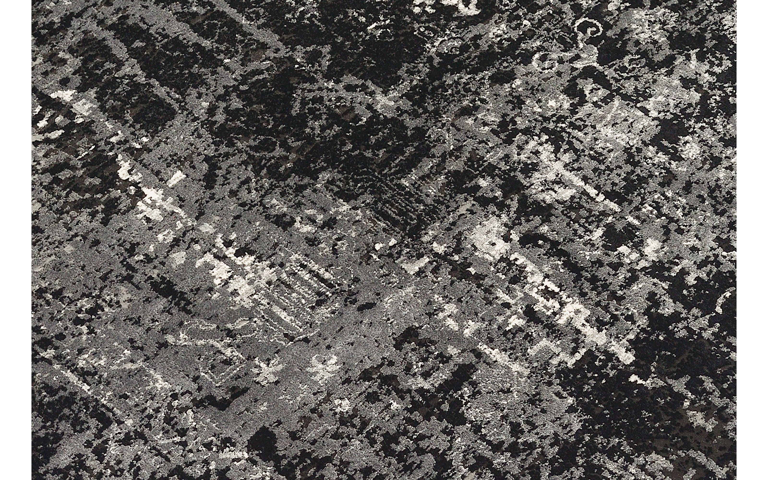 Teppich Glorious Vita,  schwarz/grau, 160 x 230 cm