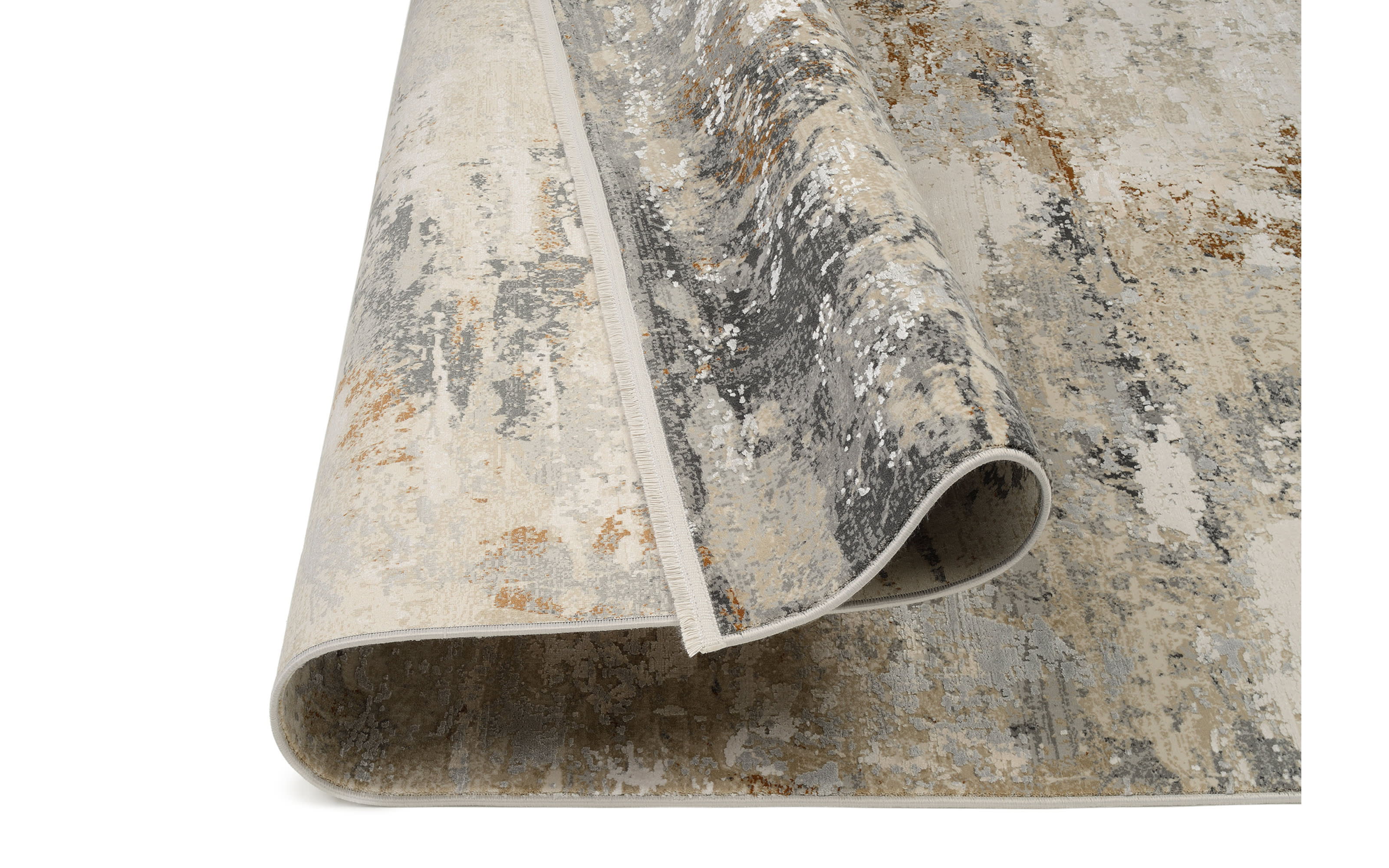 Teppich Prestoria Lova, beige/grau, 160 x 230 cm